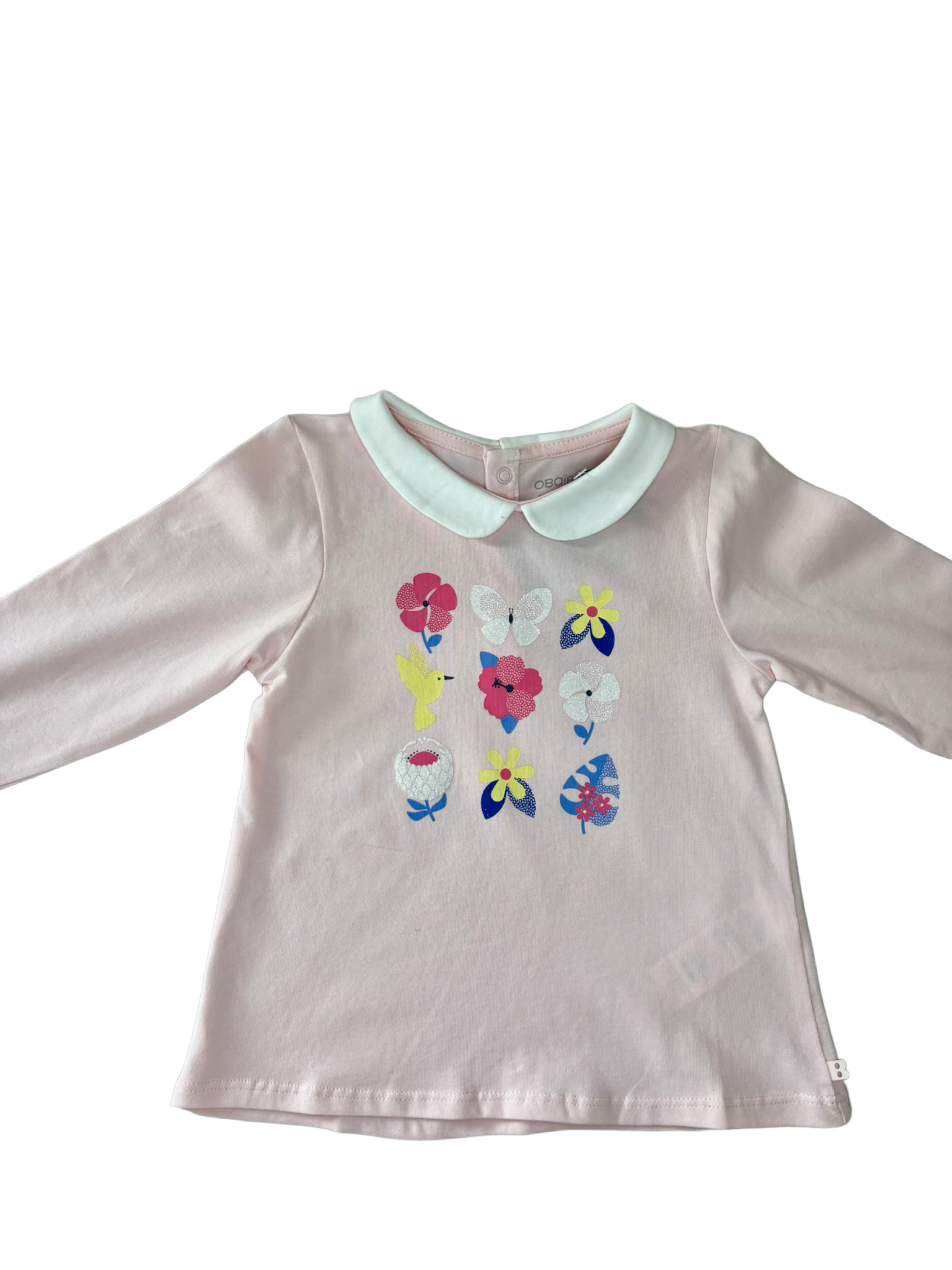 T-Shirt Rose - Obaïbi - 23 mois