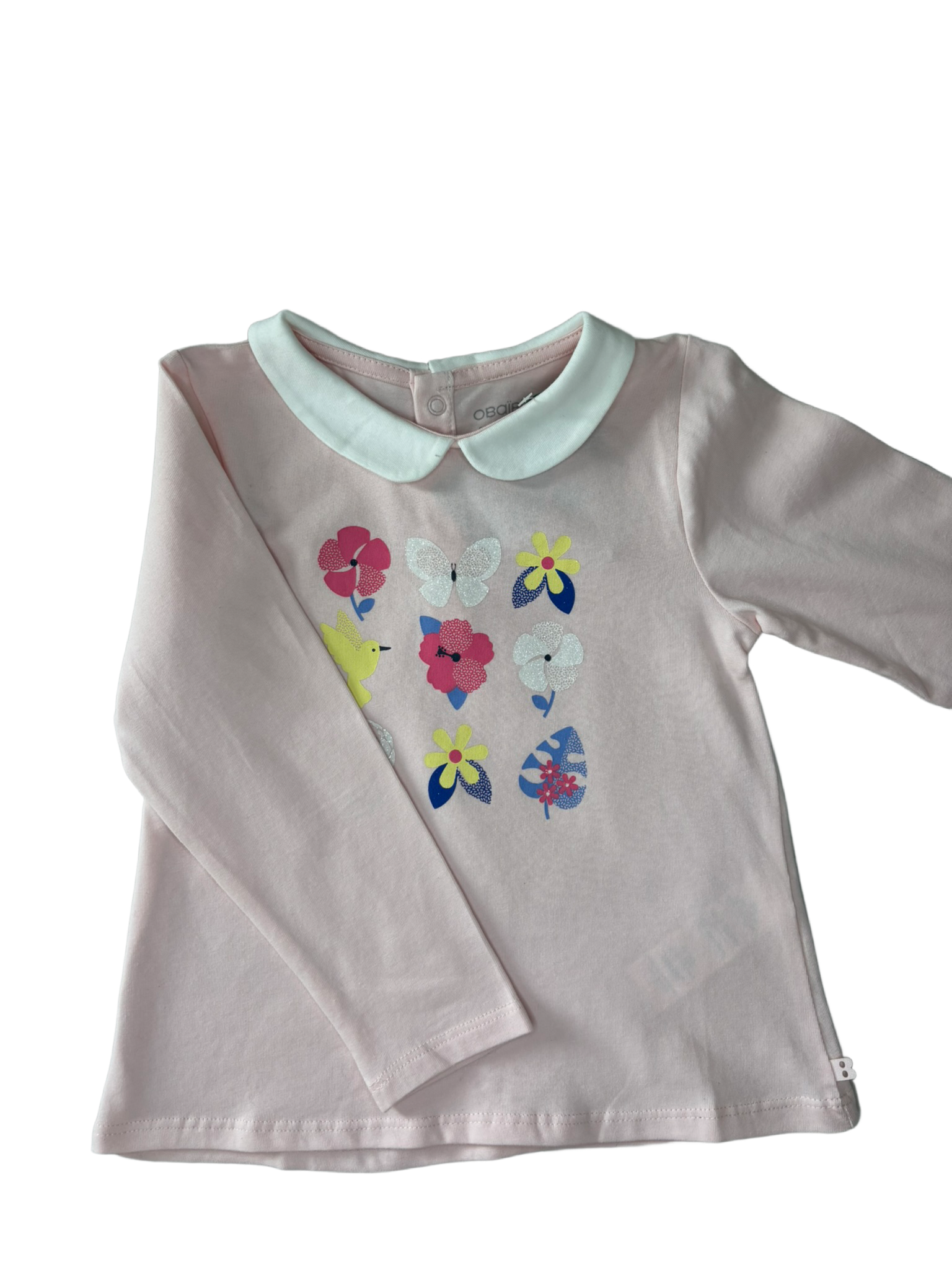 T-Shirt Rose - Obaïbi - 23 mois