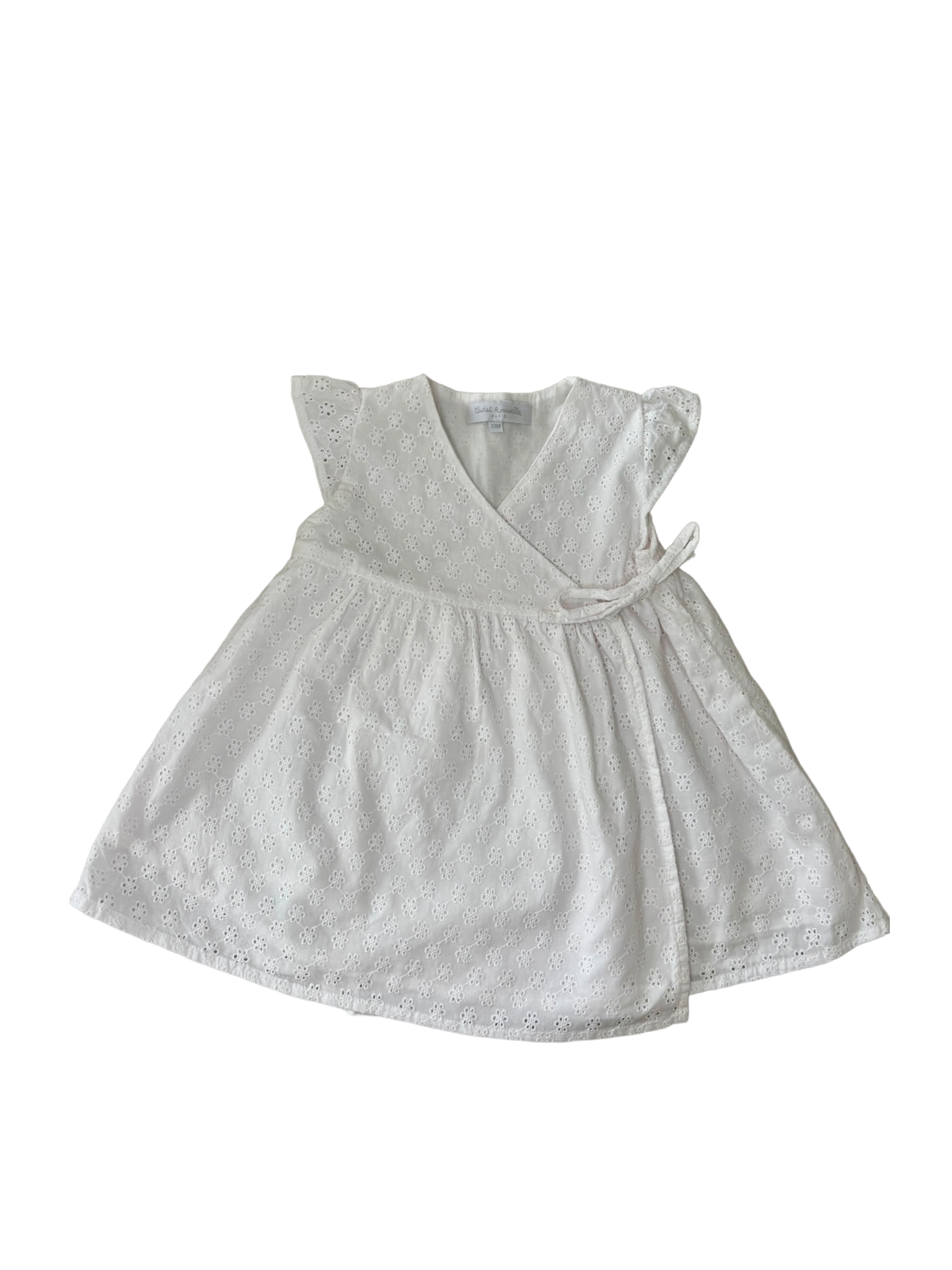Robe Blanche - Cadet Rousselle - 12 mois