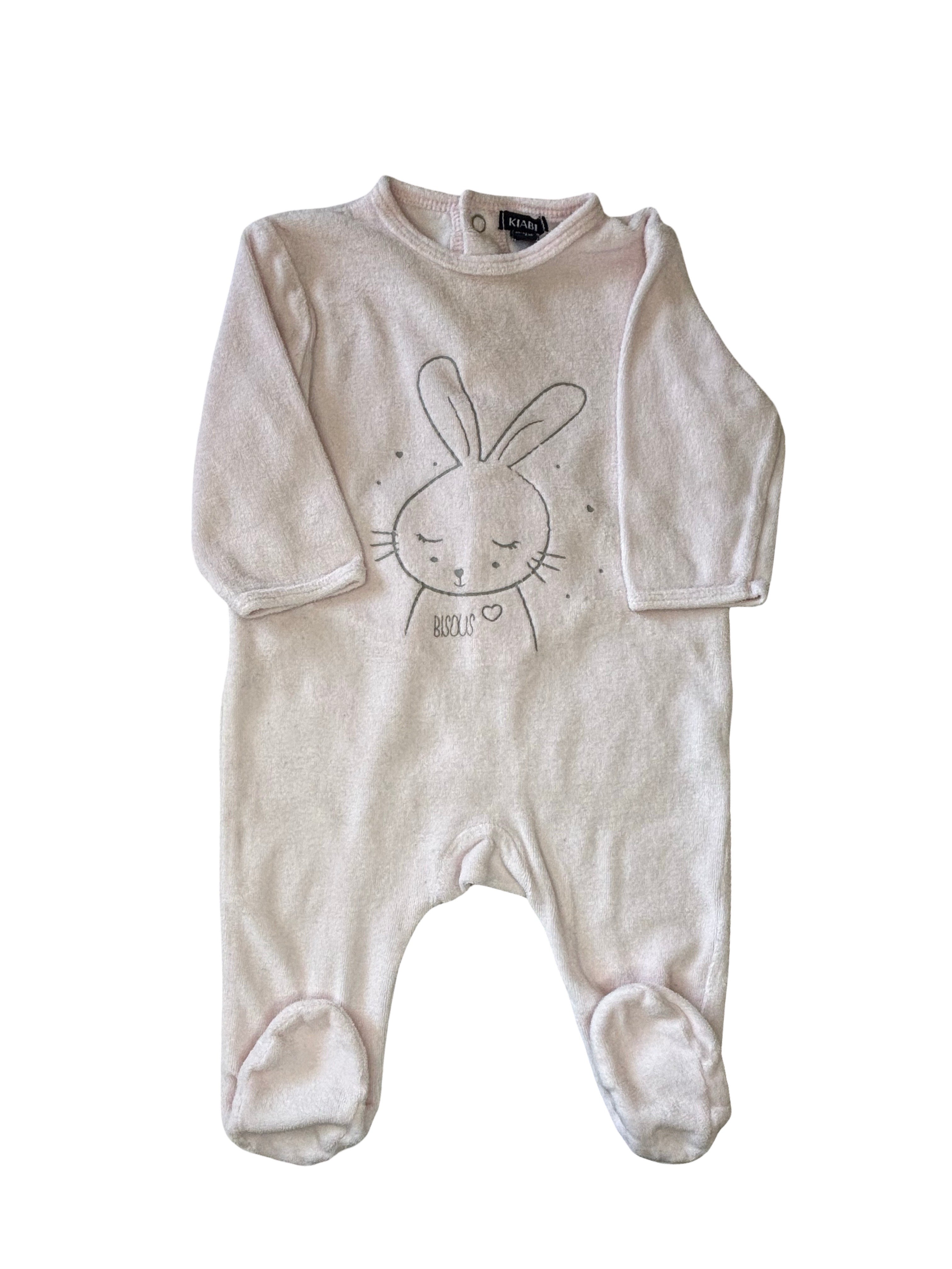 Pyjama Lapin Rose - Kiabi - 6 mois