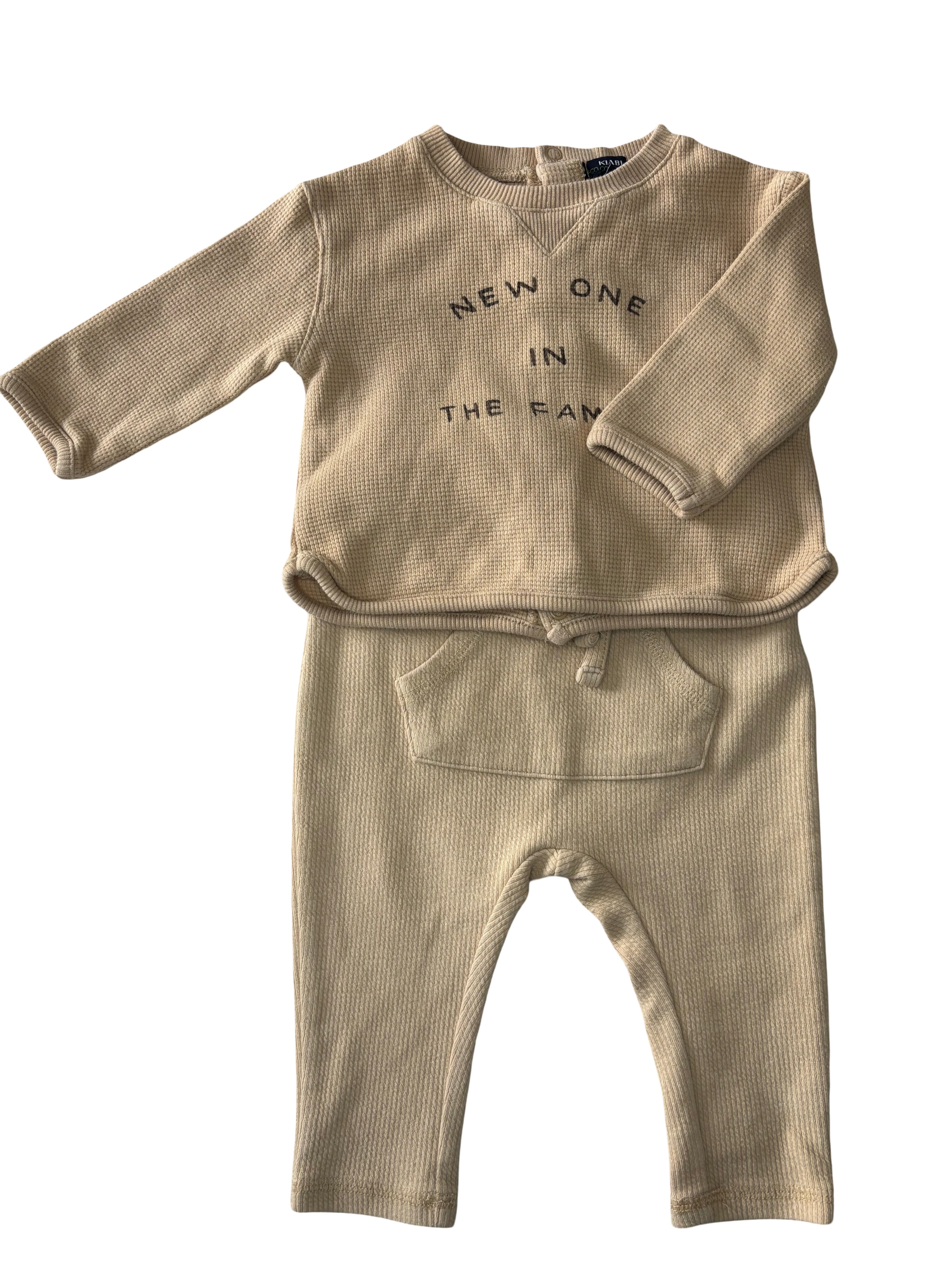 Ensemble "New One In The Family" - Kiabi - 6 mois