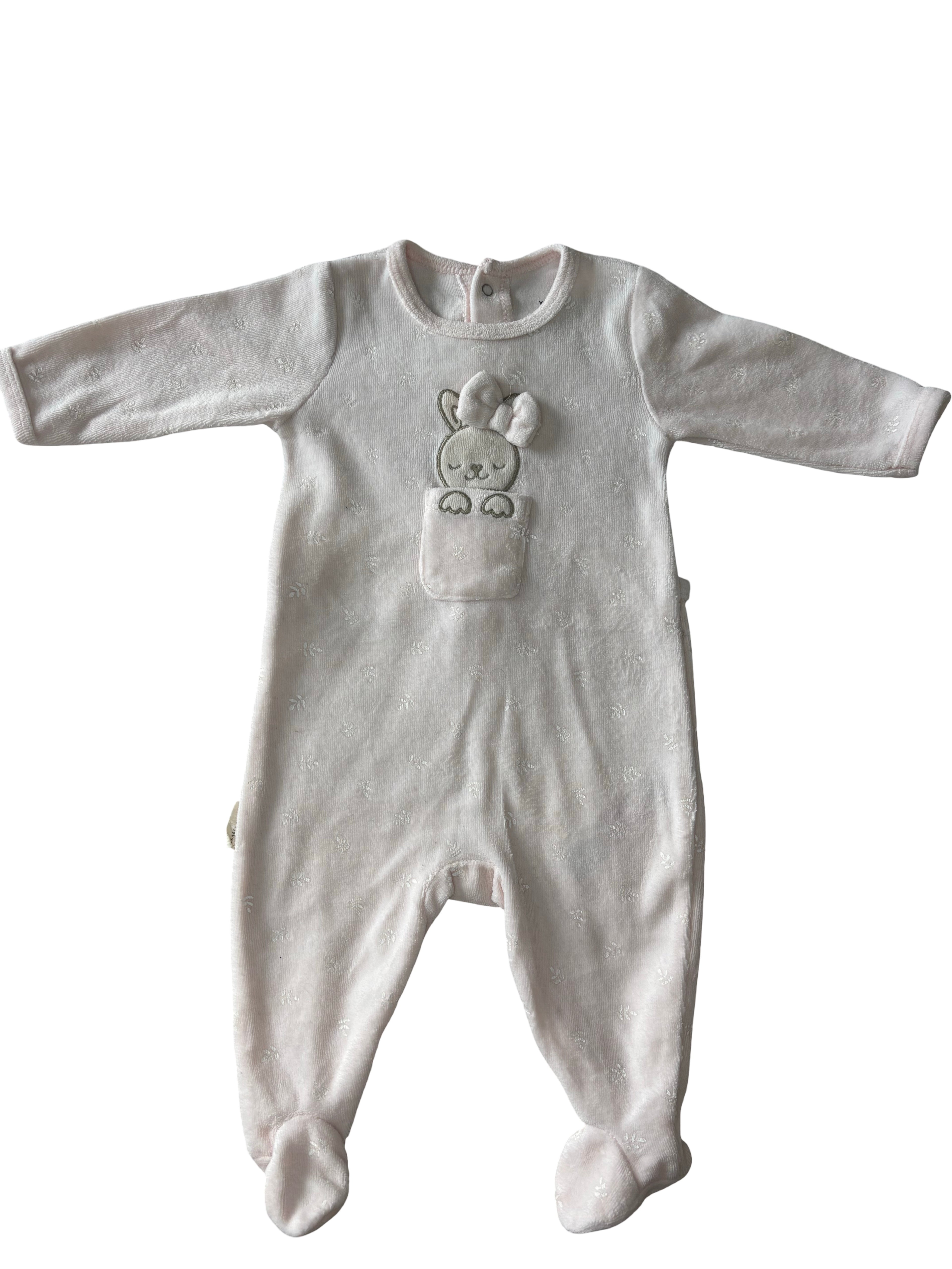 Pyjama Lapin Rose - Ysabel Mora - 1 mois