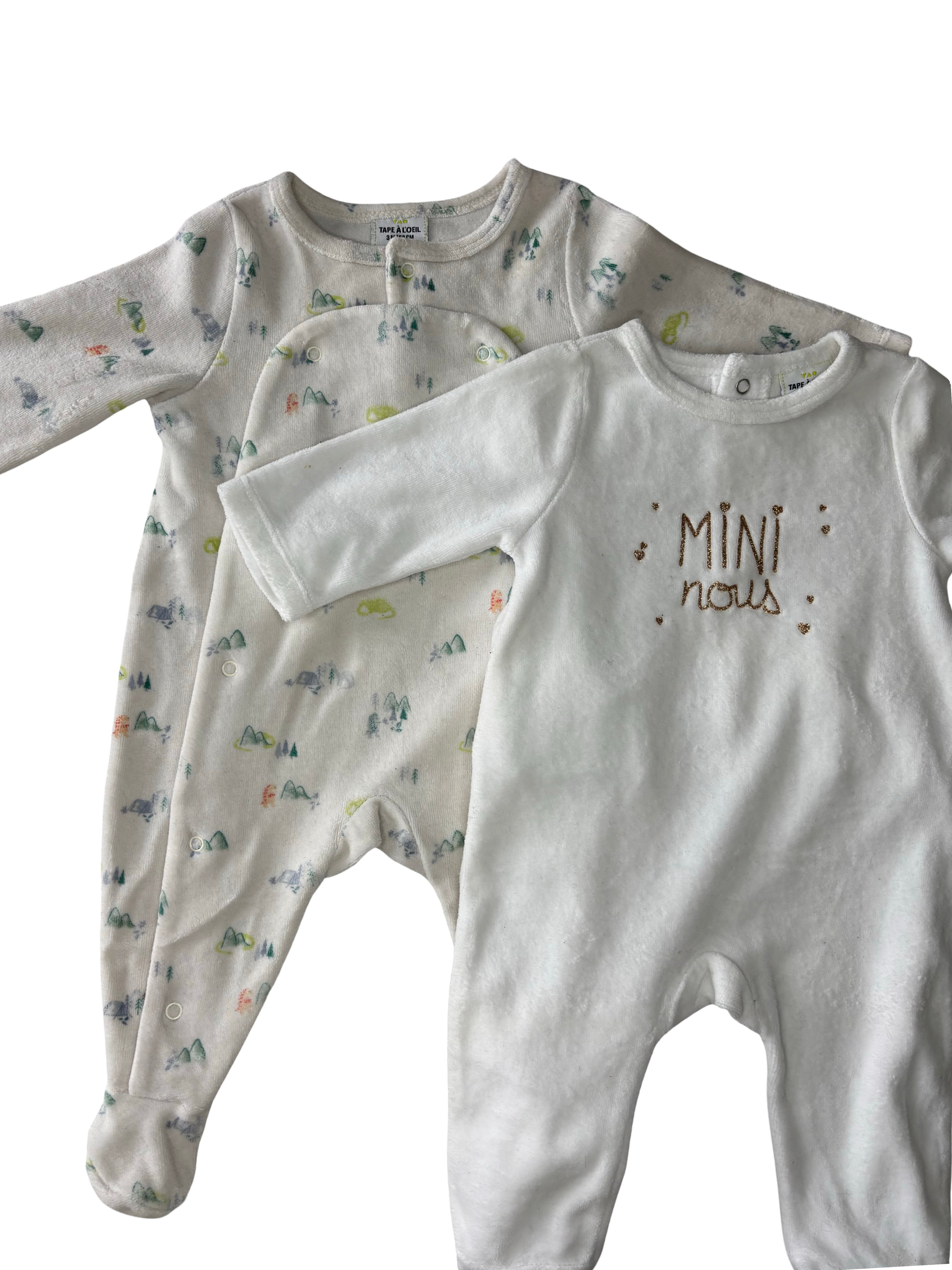 Lot Pyjamas - Tape À l'Oeil - 3 mois