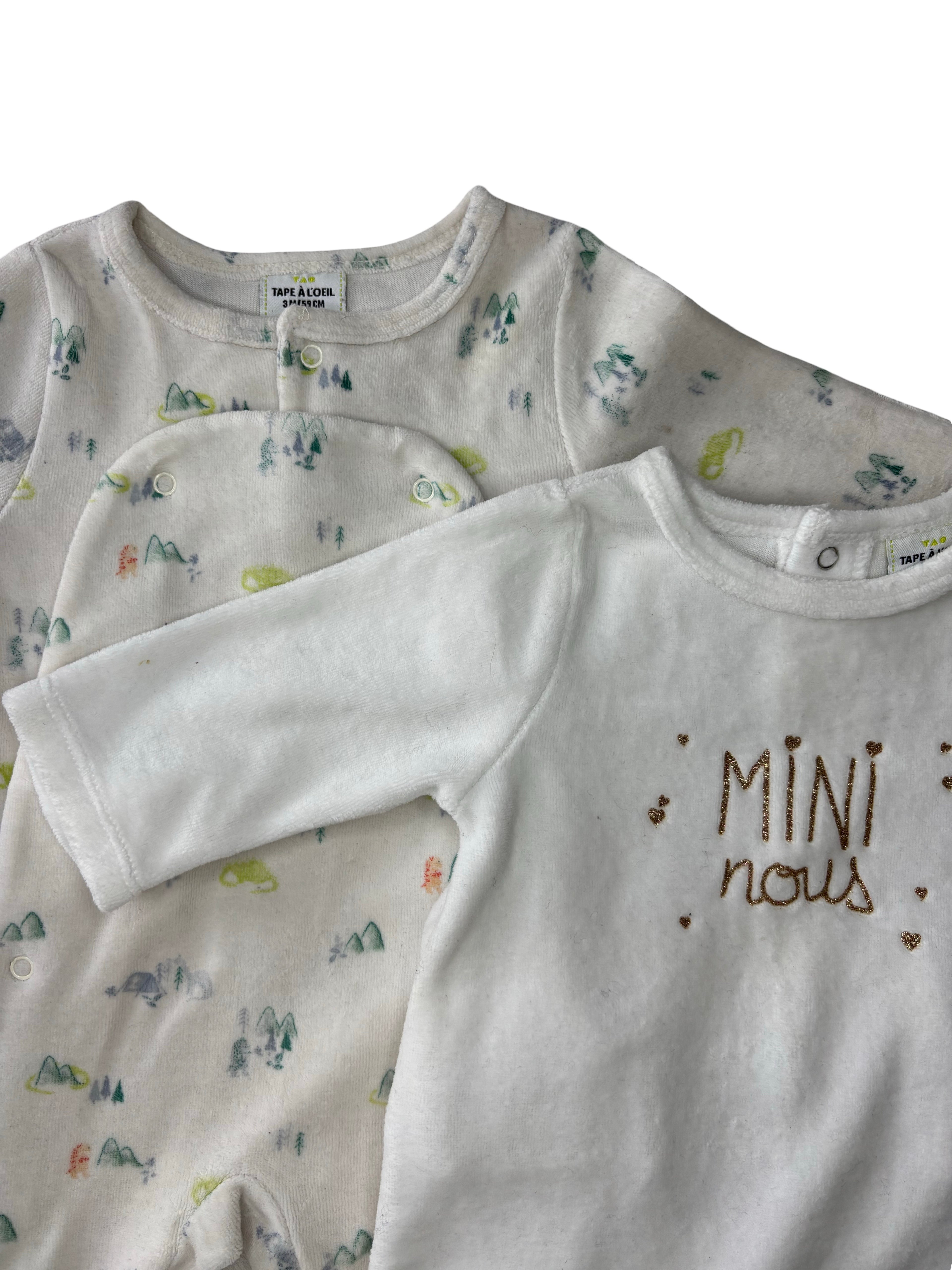 Lot Pyjamas - Tape À l'Oeil - 3 mois
