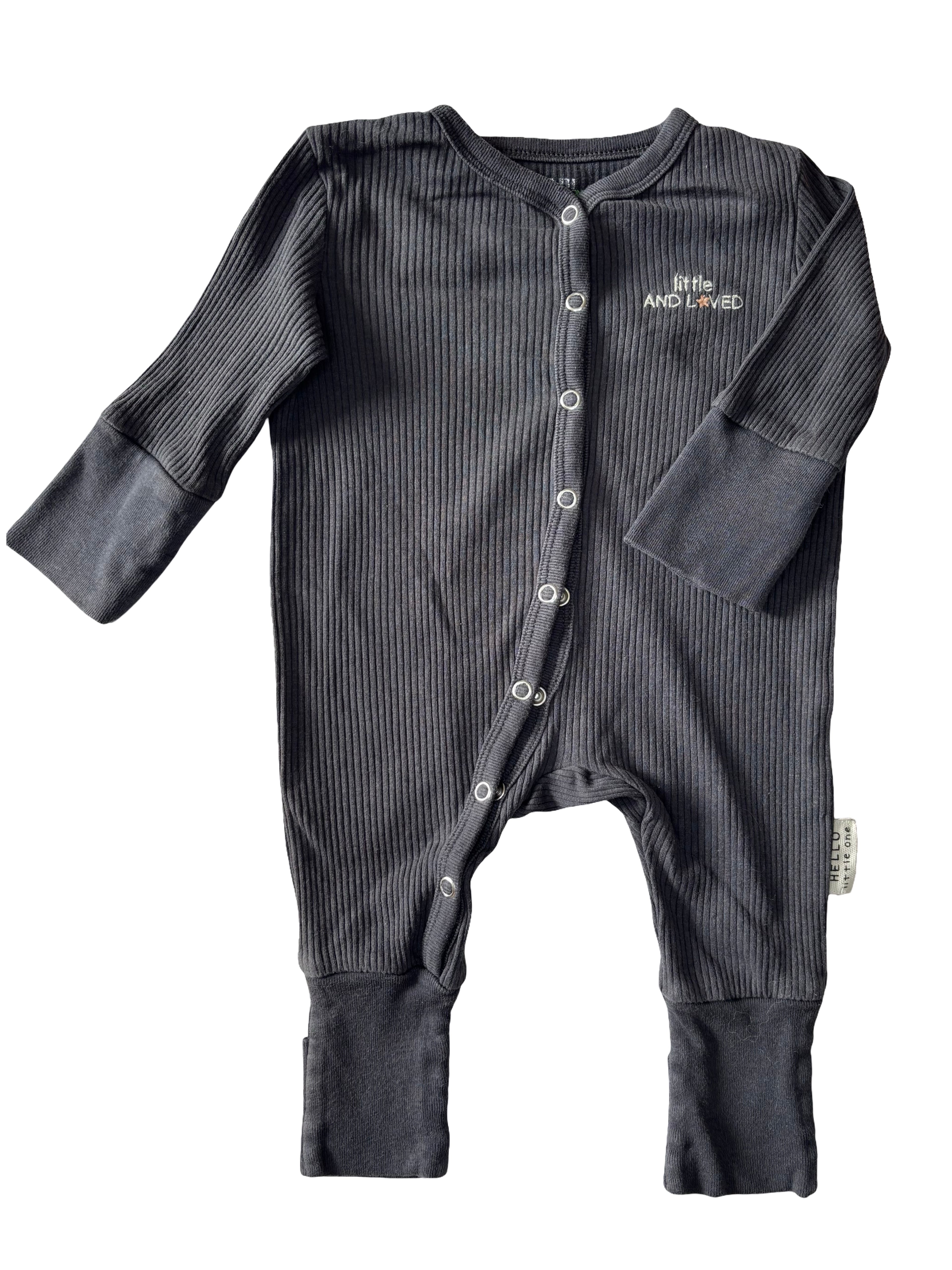 Pyjama Gris Foncé - Kiabi - 3 mois