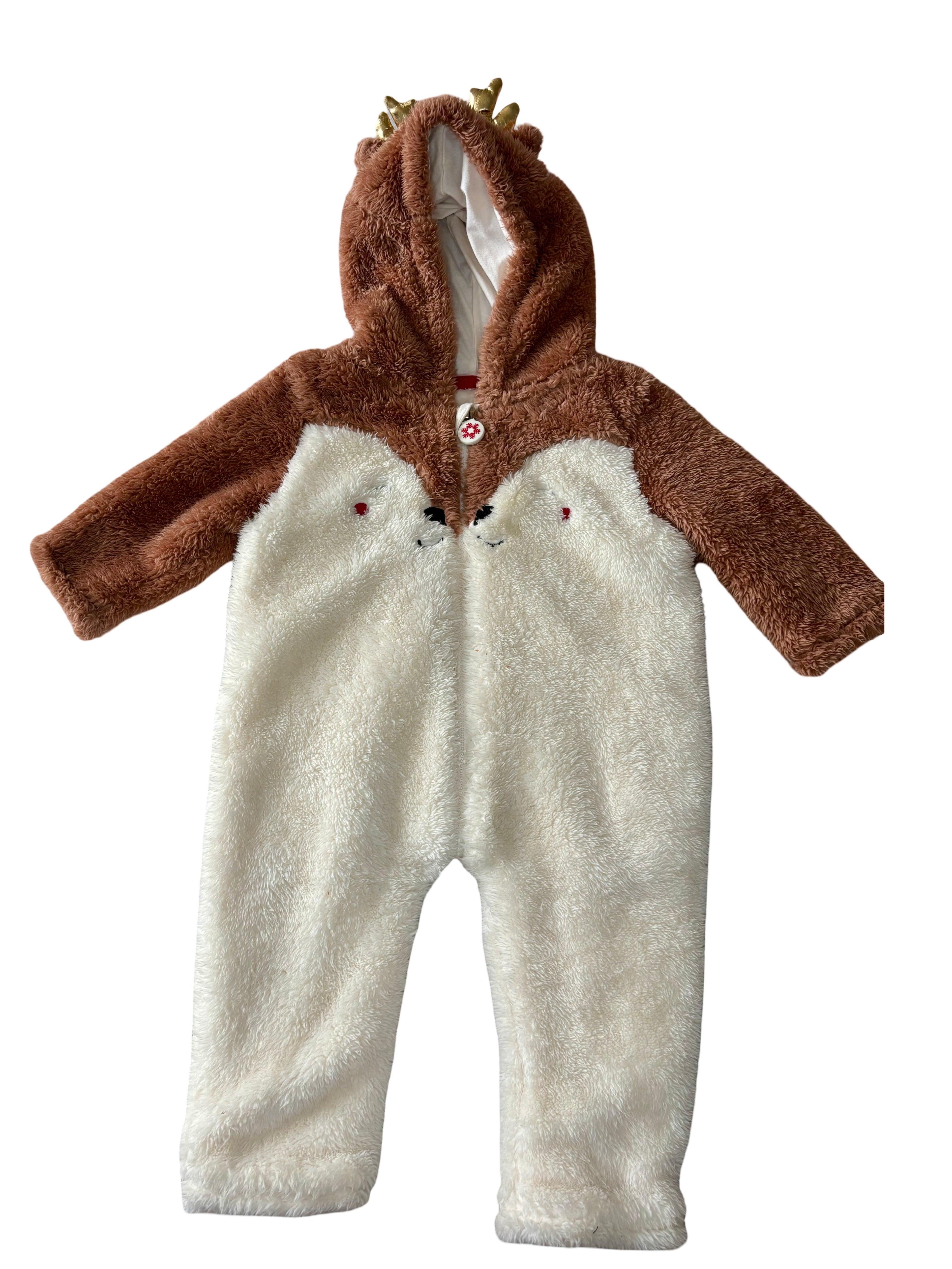 Pyjama Rennes Polaire - Vertbaudet - 18 mois