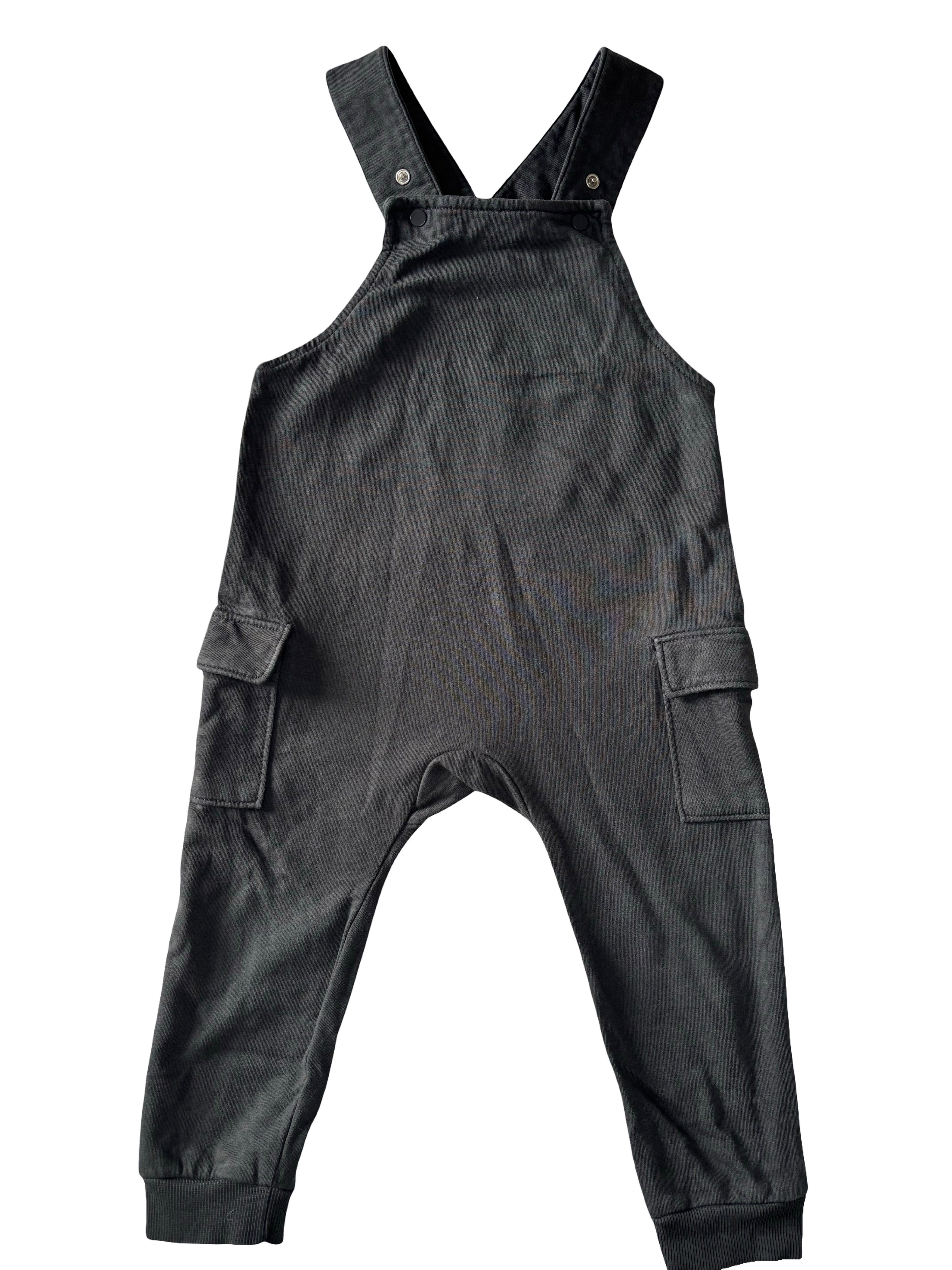 Salopette Grise - 18/24 mois