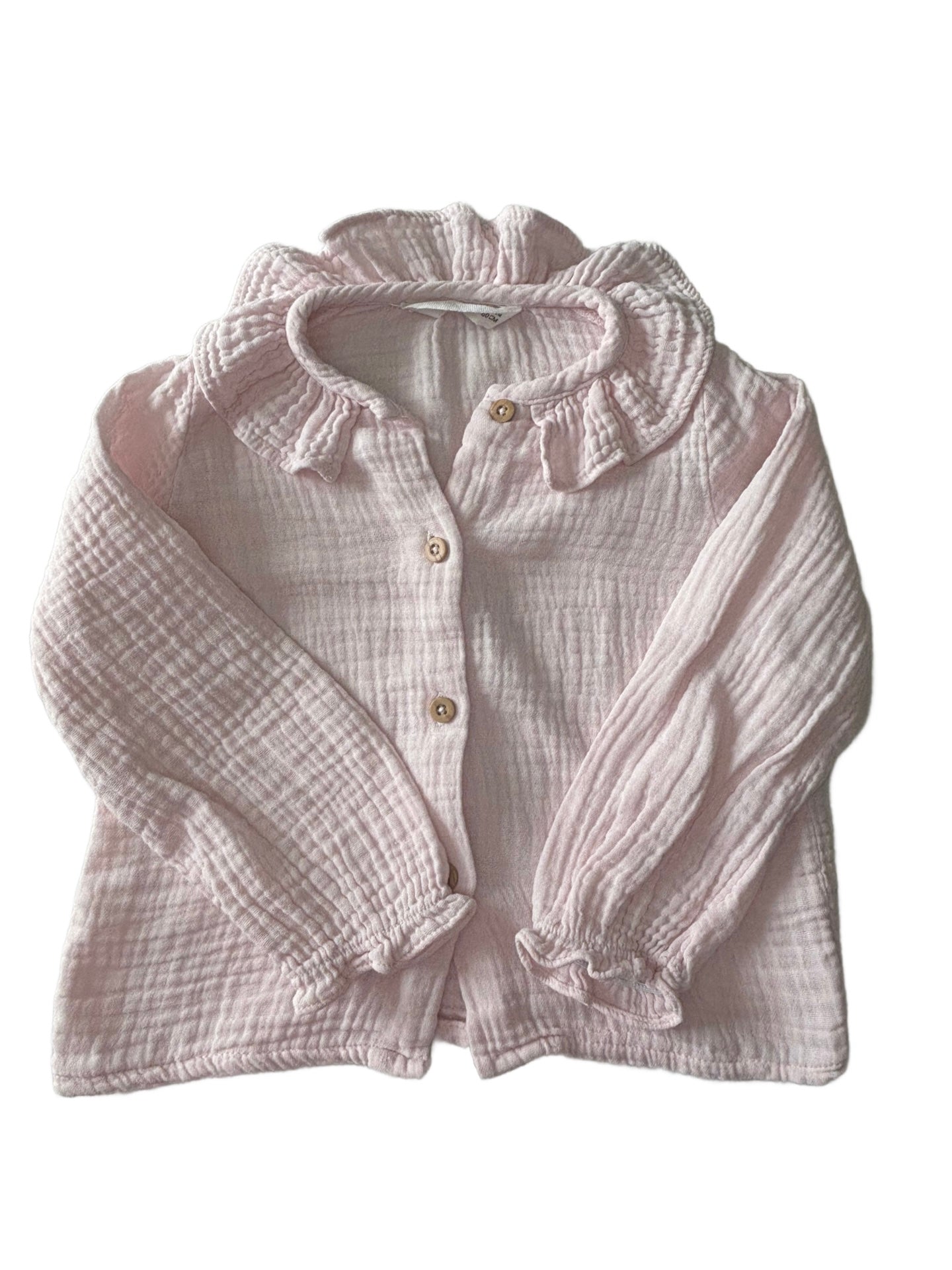 Chemisier Rose Pâle - Mango - 9/12 mois