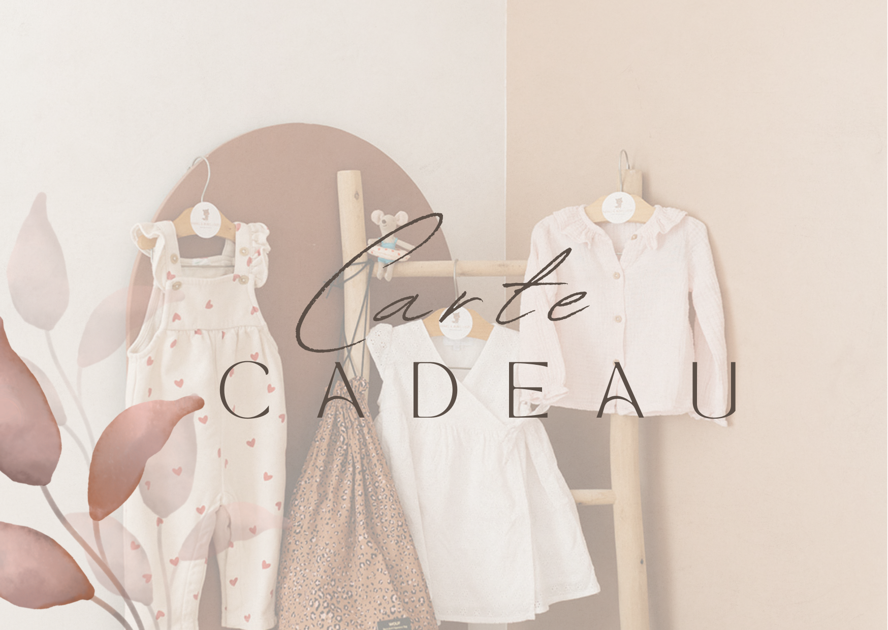 Carte cadeau Nanas & Minis Loups