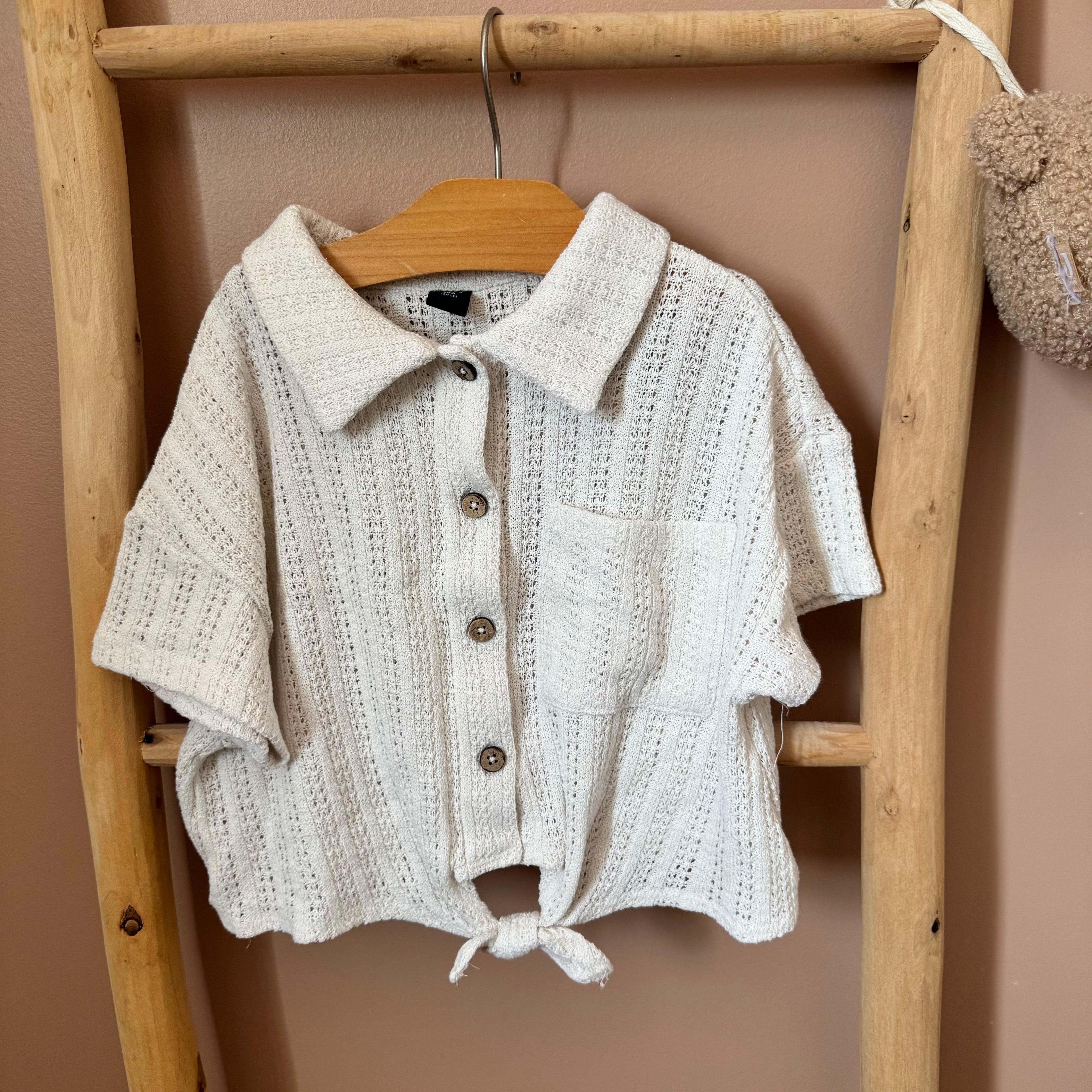 Chemise Manches Courtes En Maille - Kiabi - 10 ans
