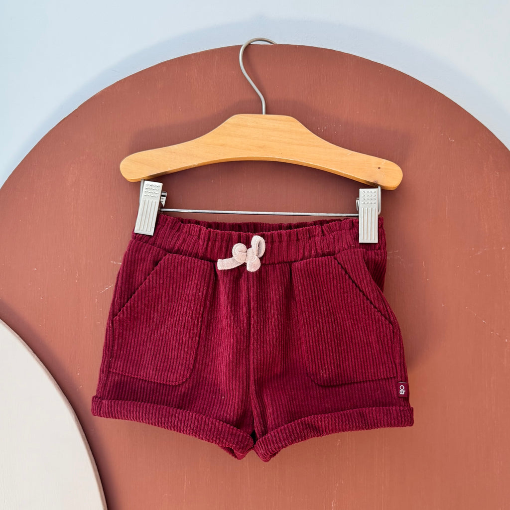 Short En Velour - Obaïbi - 12 mois