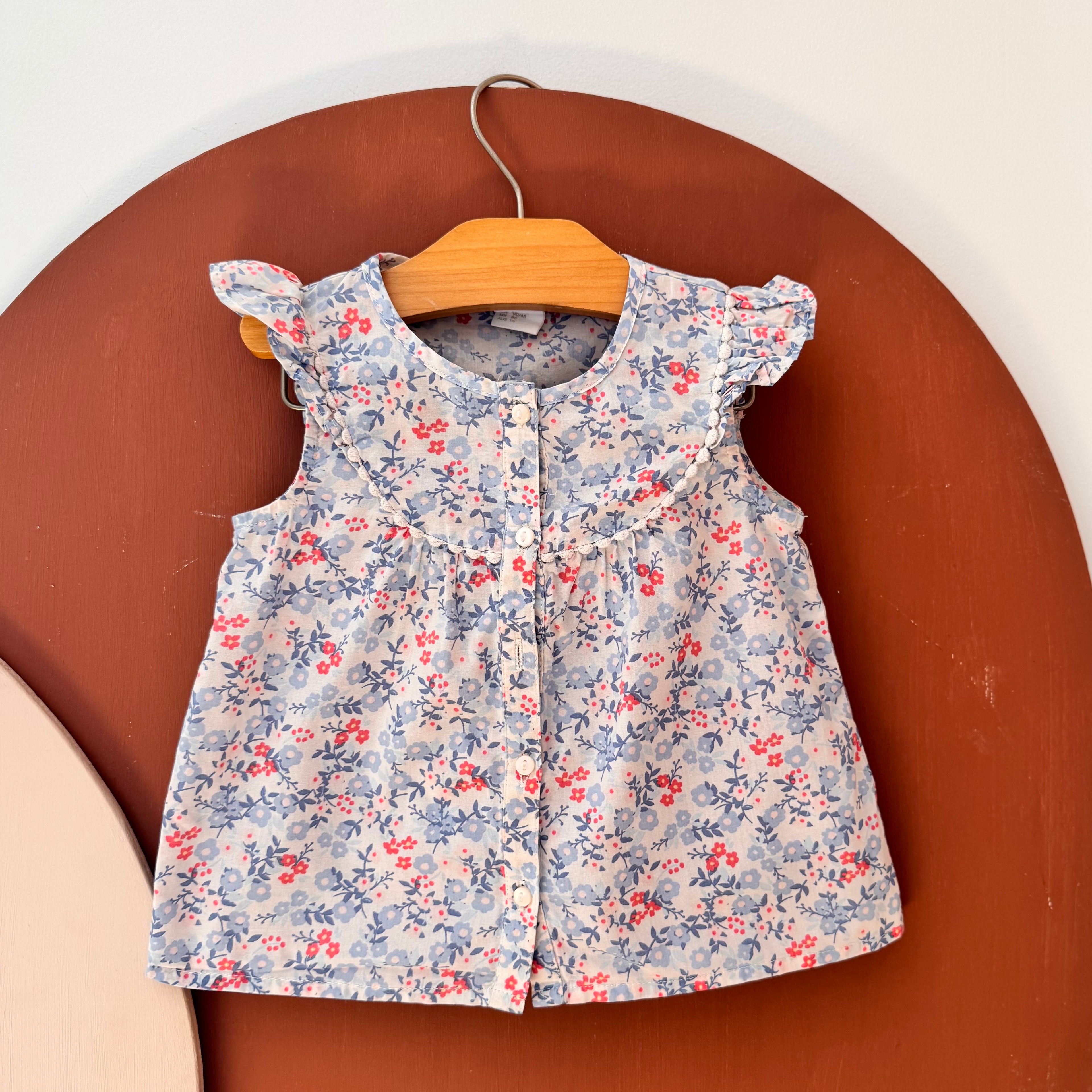 Débardeur À Motifs Fleurs - H&M - 12/18 mois