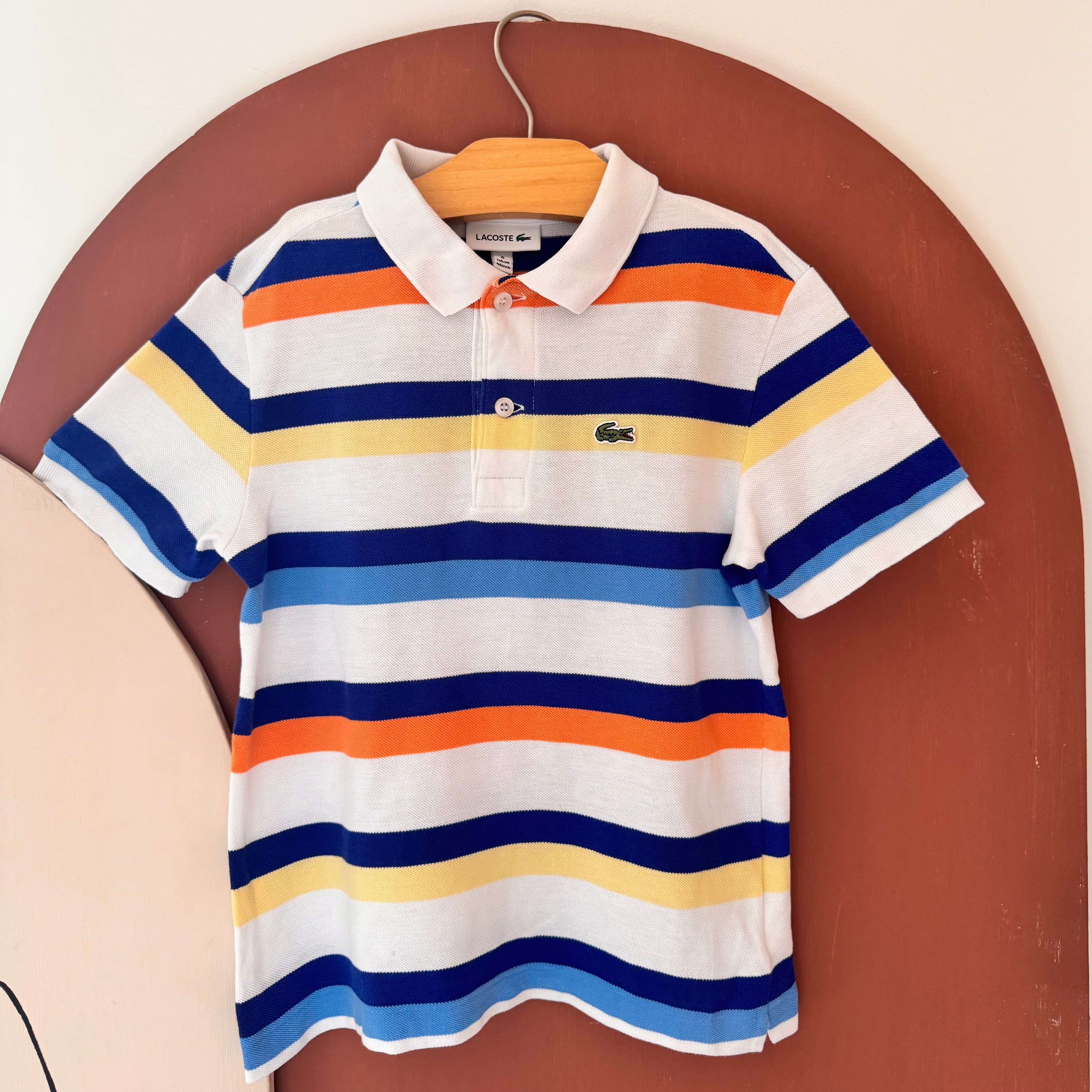 Polo Rayures - Lacoste - 6 ans