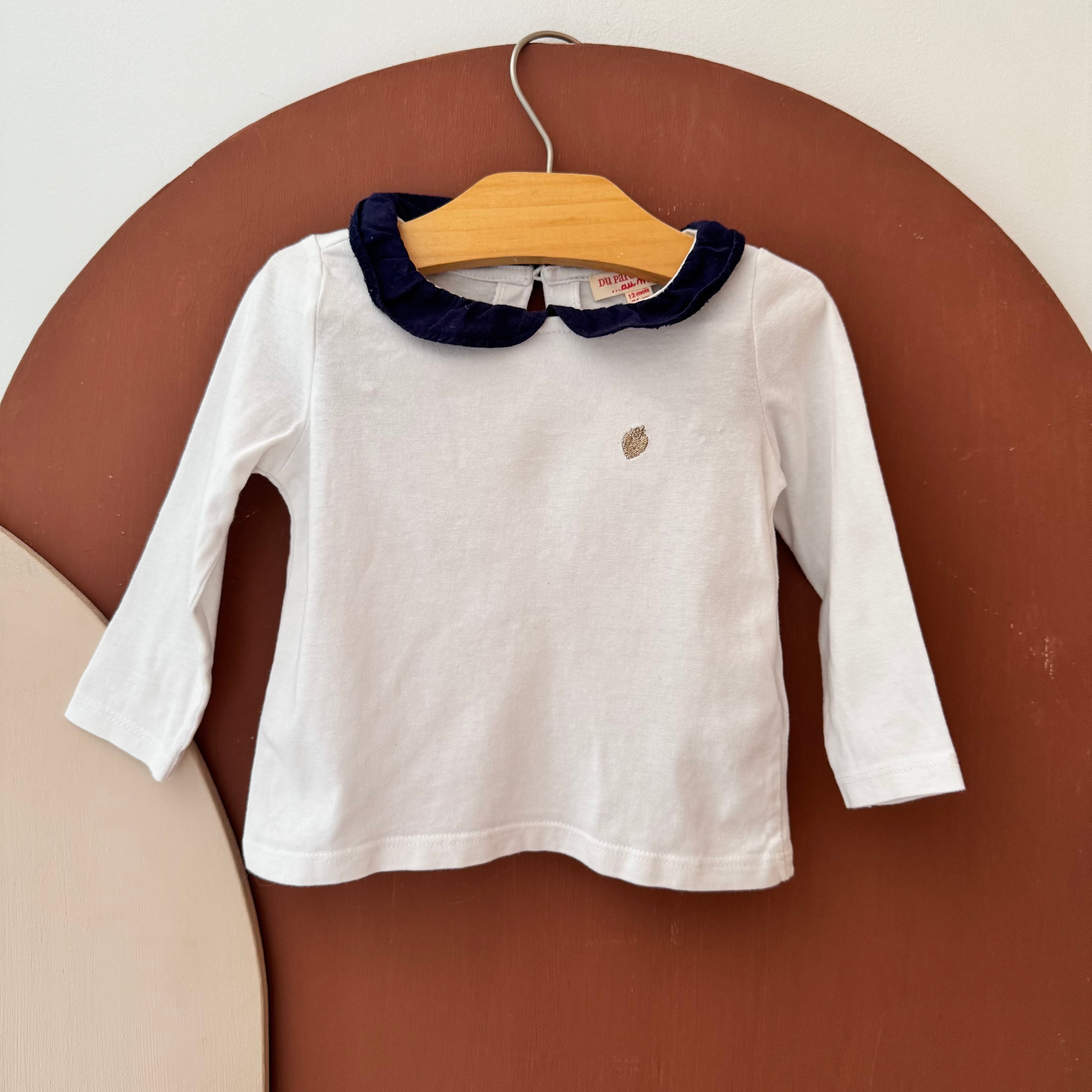 T-Shirt Manches Longues - Du Pareil Au Même - 12 mois
