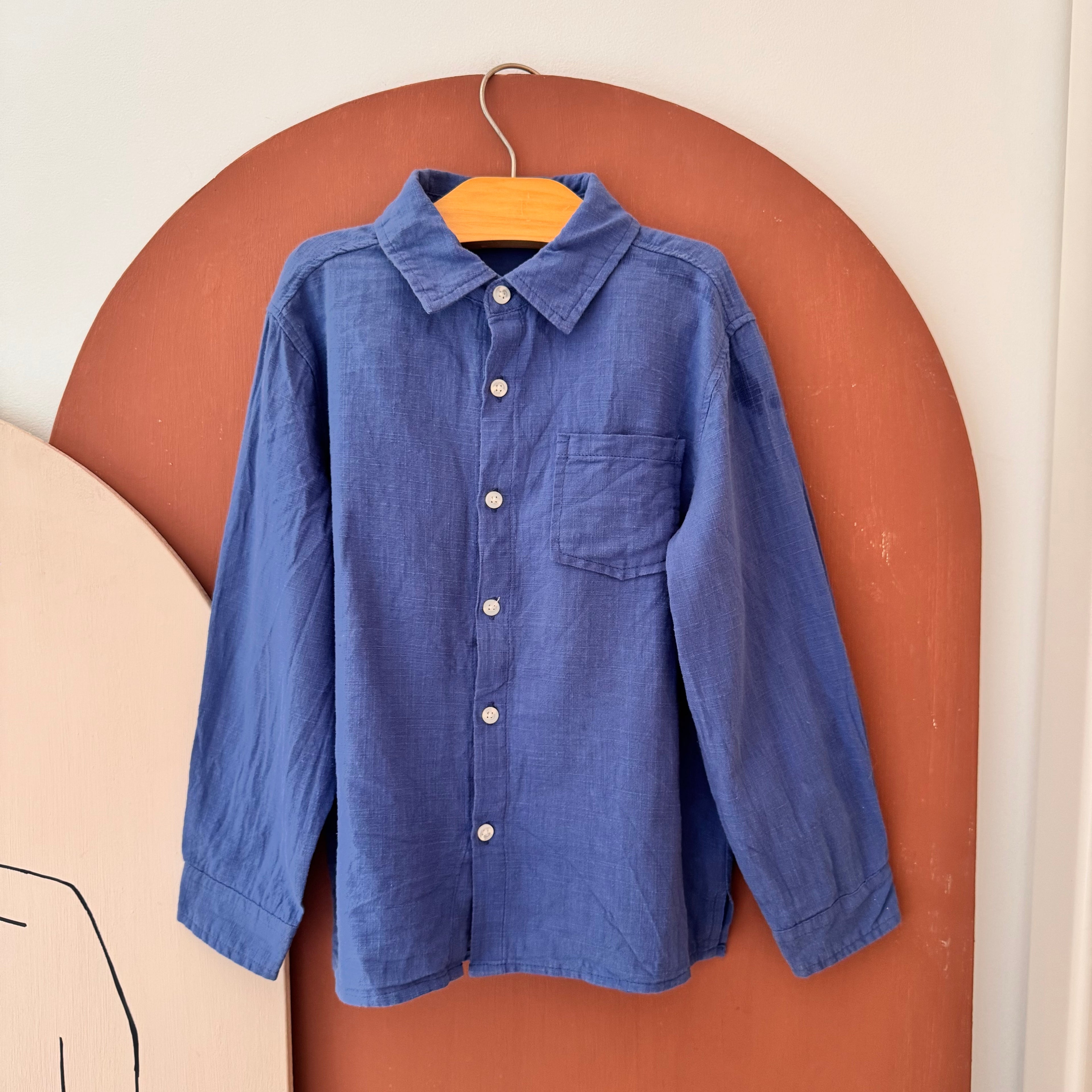Chemise À Manches Longues - Tex - 6/7 ans