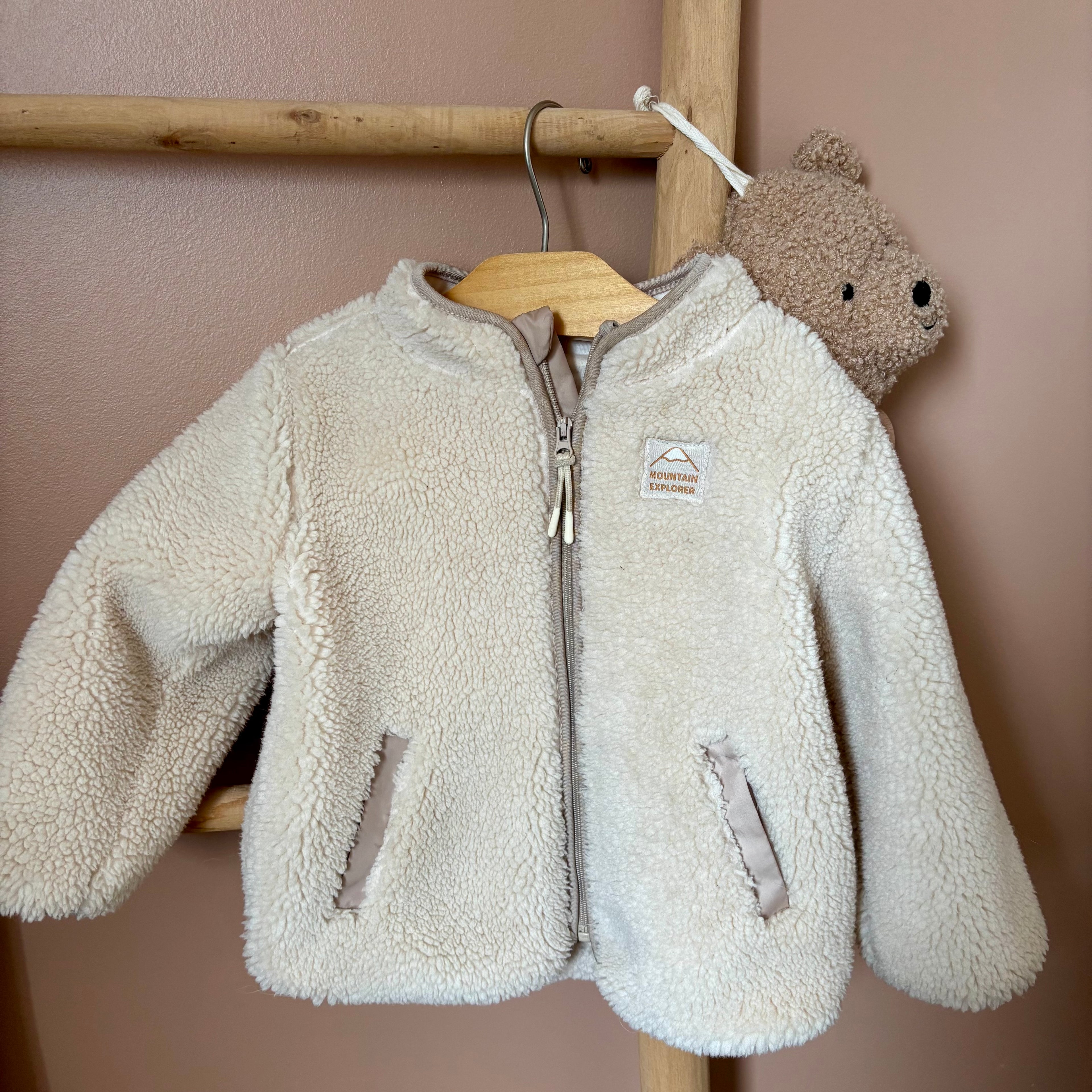 Manteau Bouclette - H&M - 12/18 mois