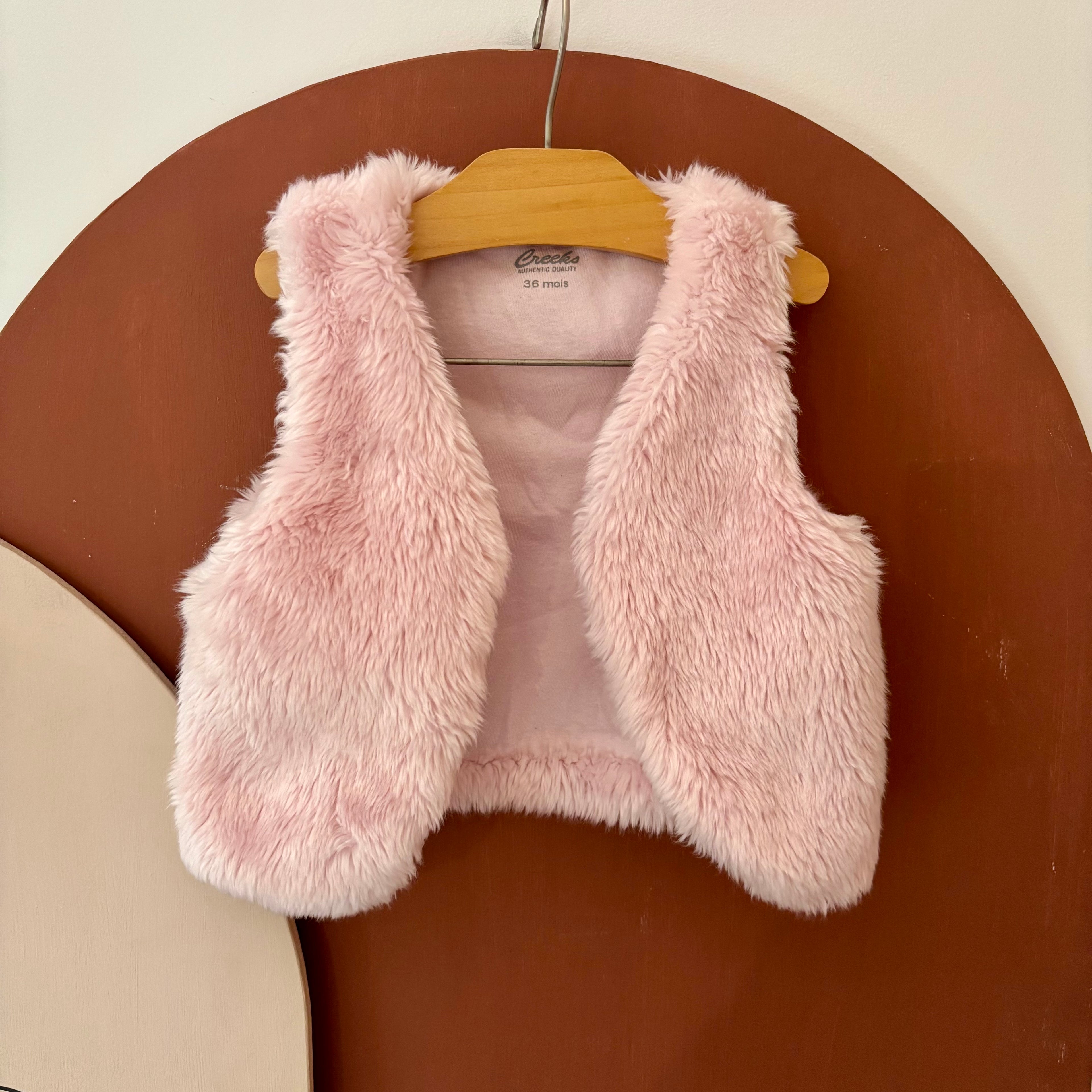 Veste Fausse Fourrure - Creeks - 3 ans