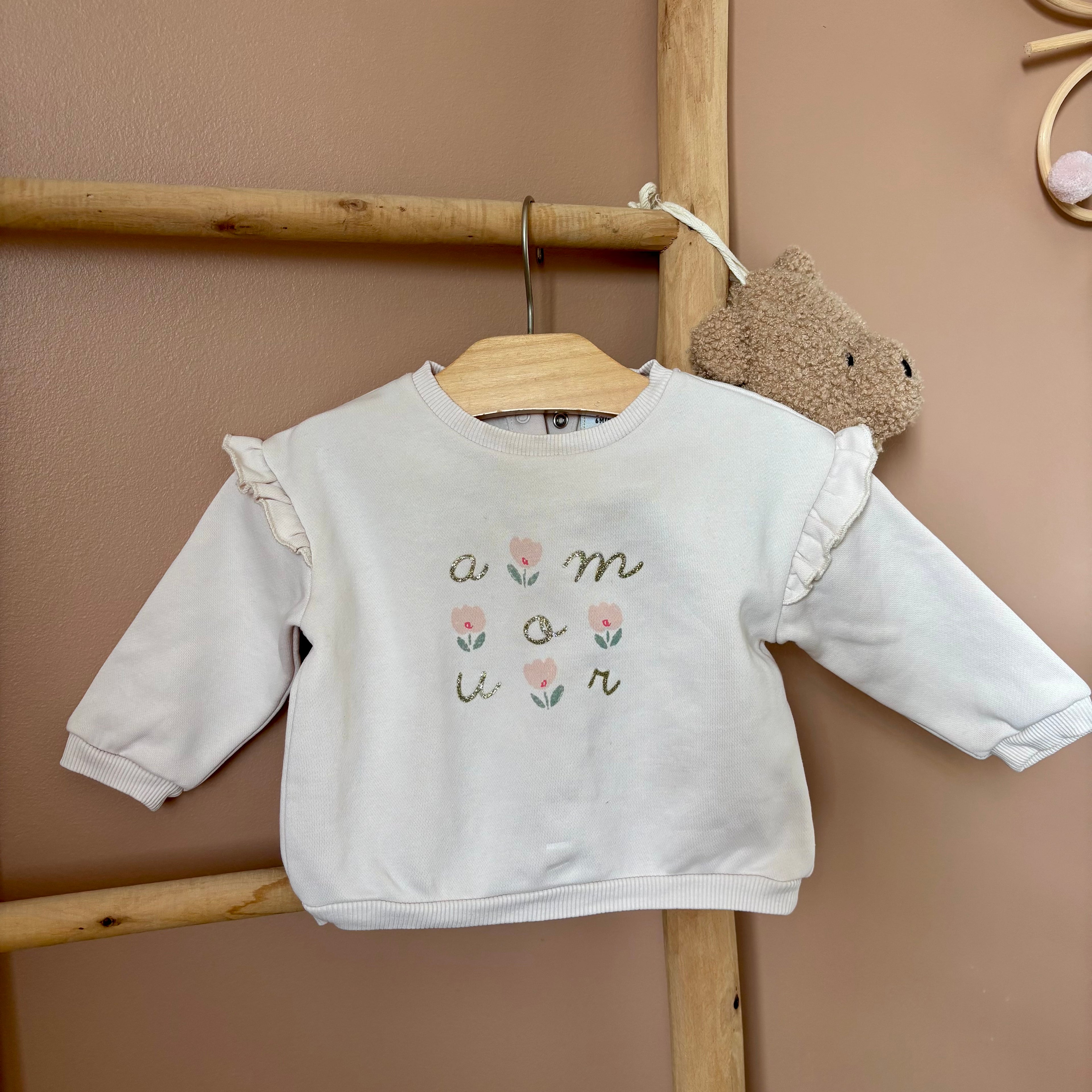 Sweat À Volants - Tape À l'Oeil - 6 mois