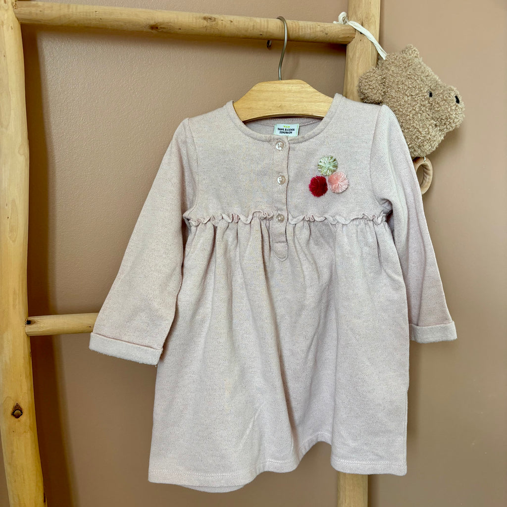Robe Rose Pâle - Tape À l'Oeil - 23 mois