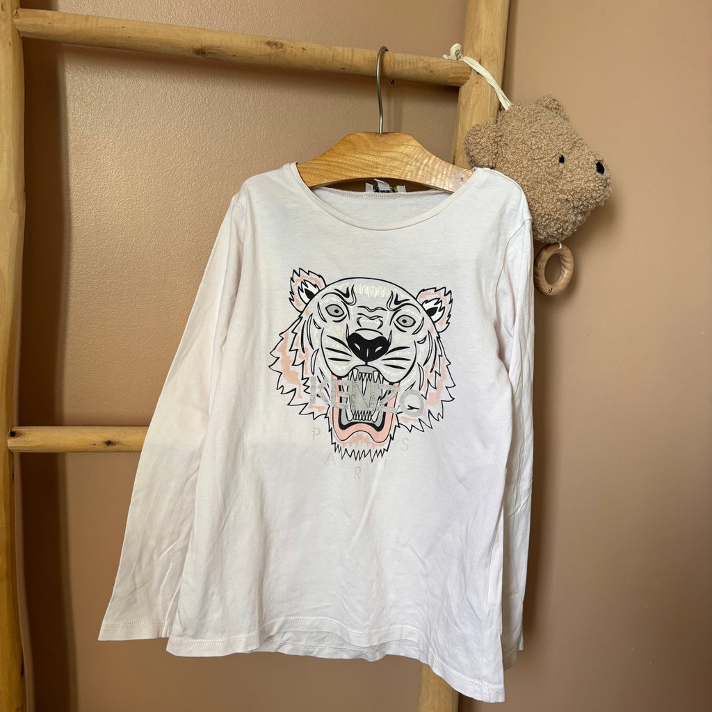 T-Shirt Rose Pâle - Kenzo - 8 ans
