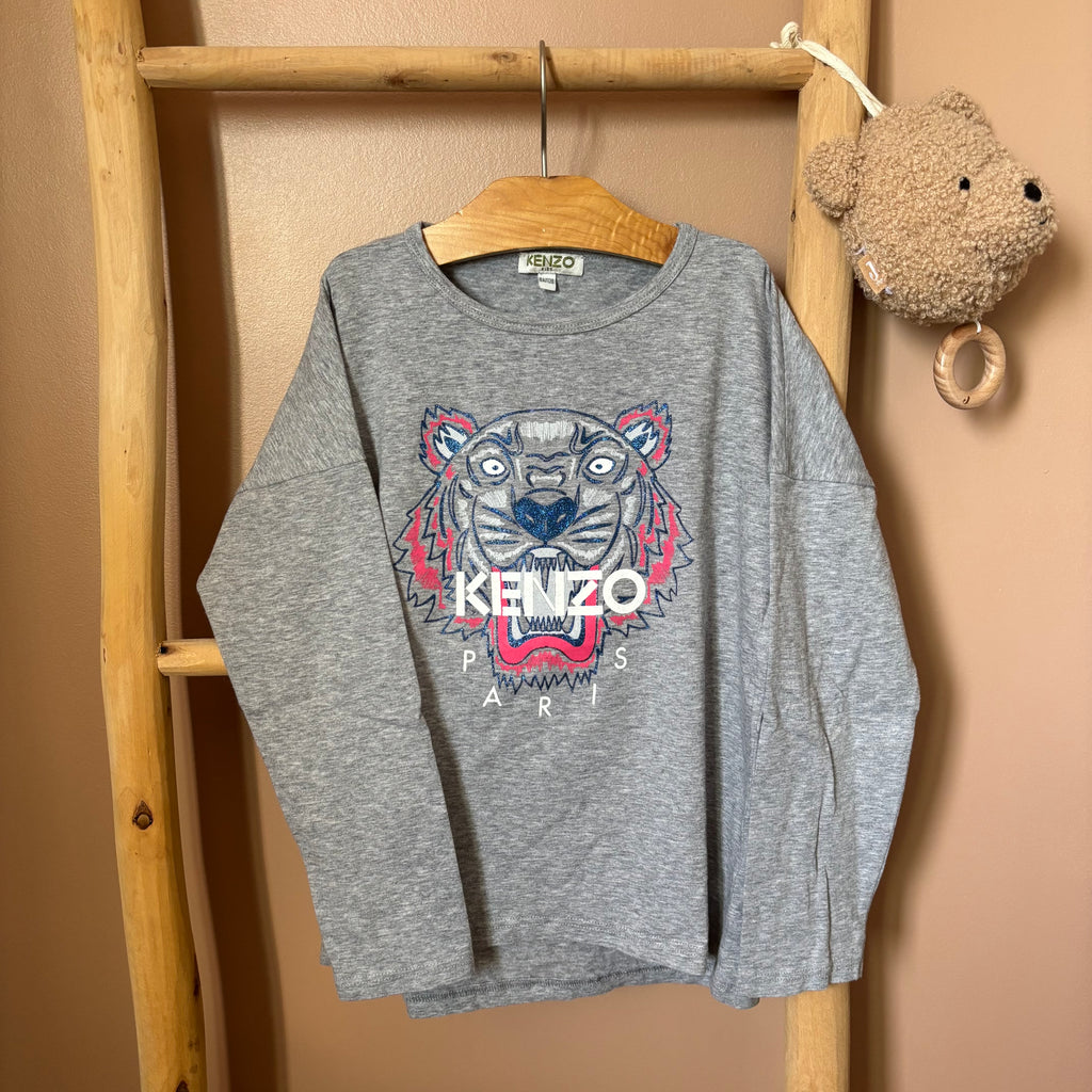 T-Shirt Gris - Kenzo - 8 ans
