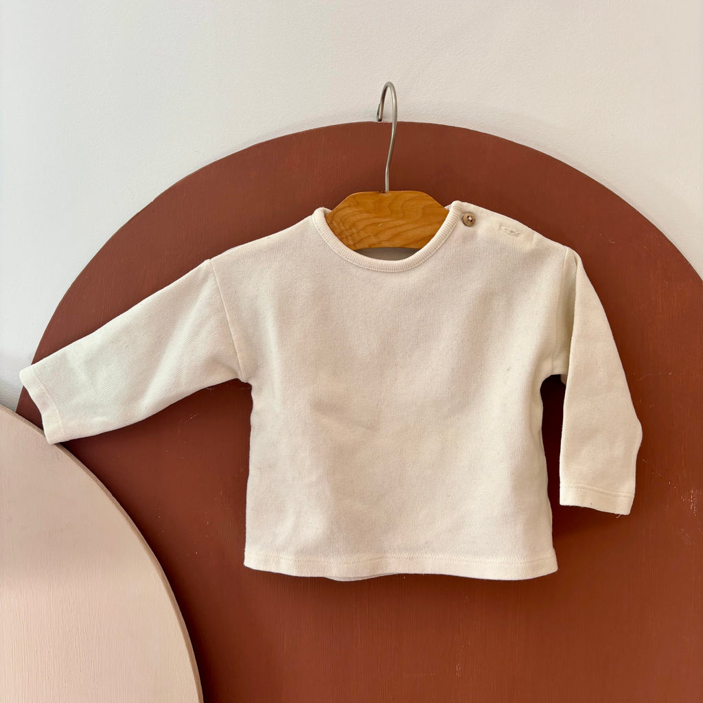T-Shirt Crème - Zara - 3/6 mois