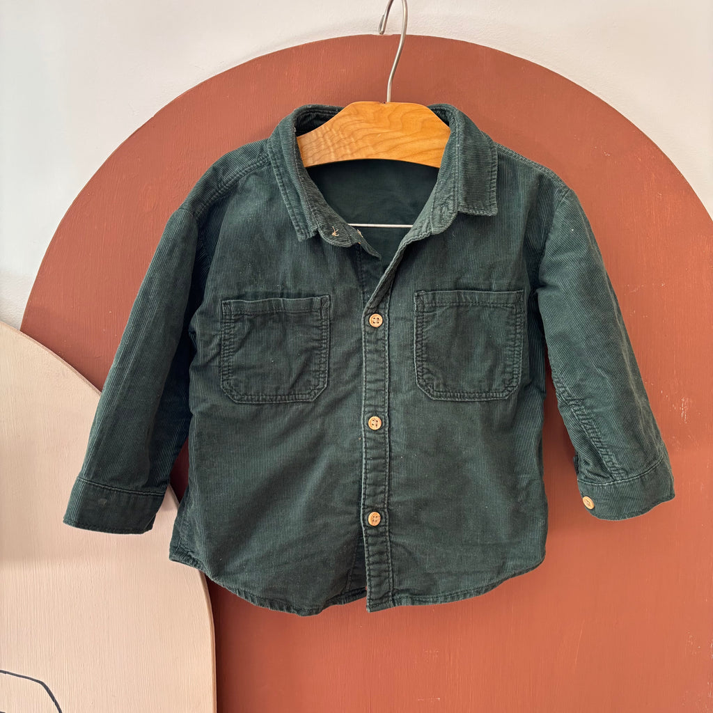 Chemise Velours Côtelé - H&M - 9/12 mois