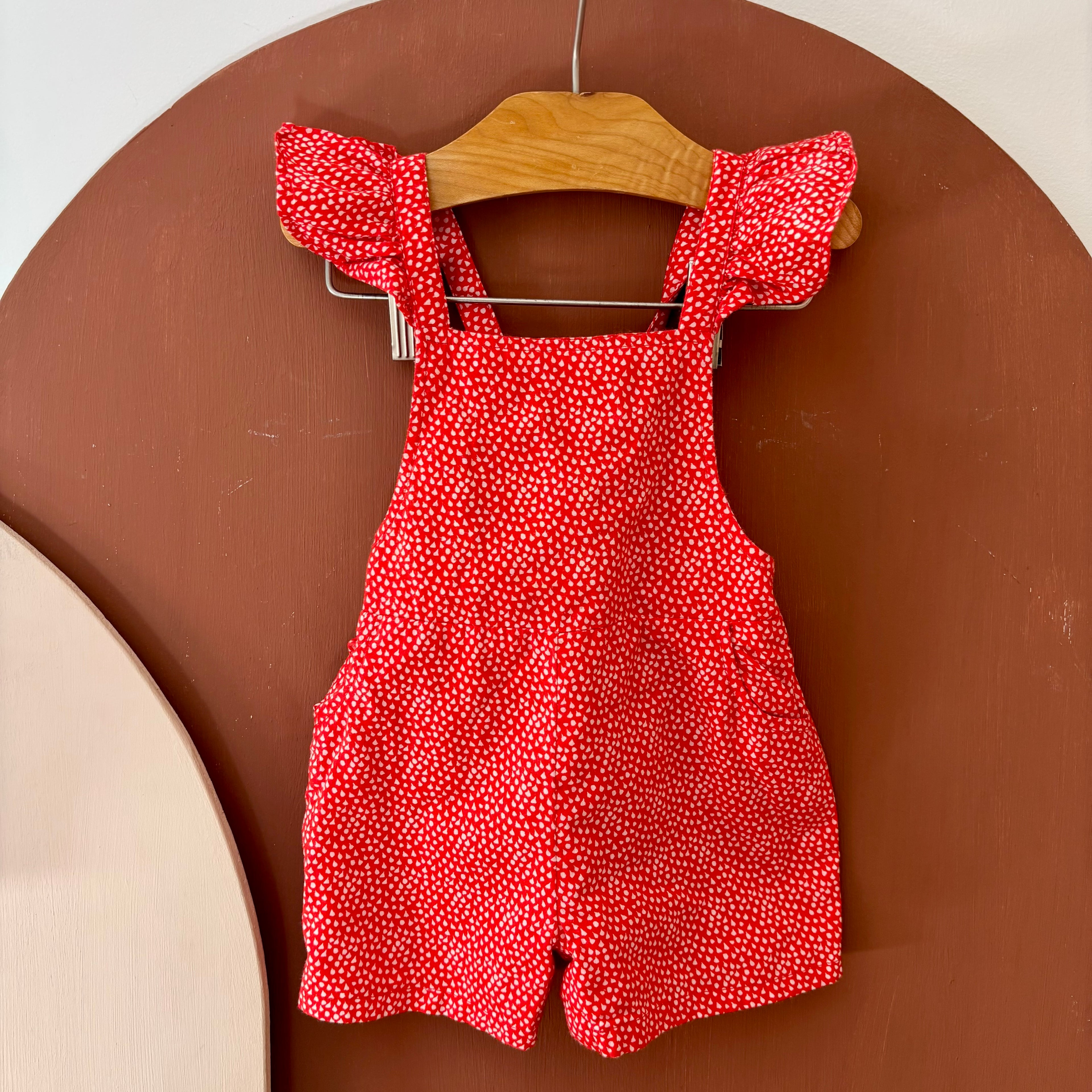 Combi-Short Rouge - Bout'Chou - 6 mois