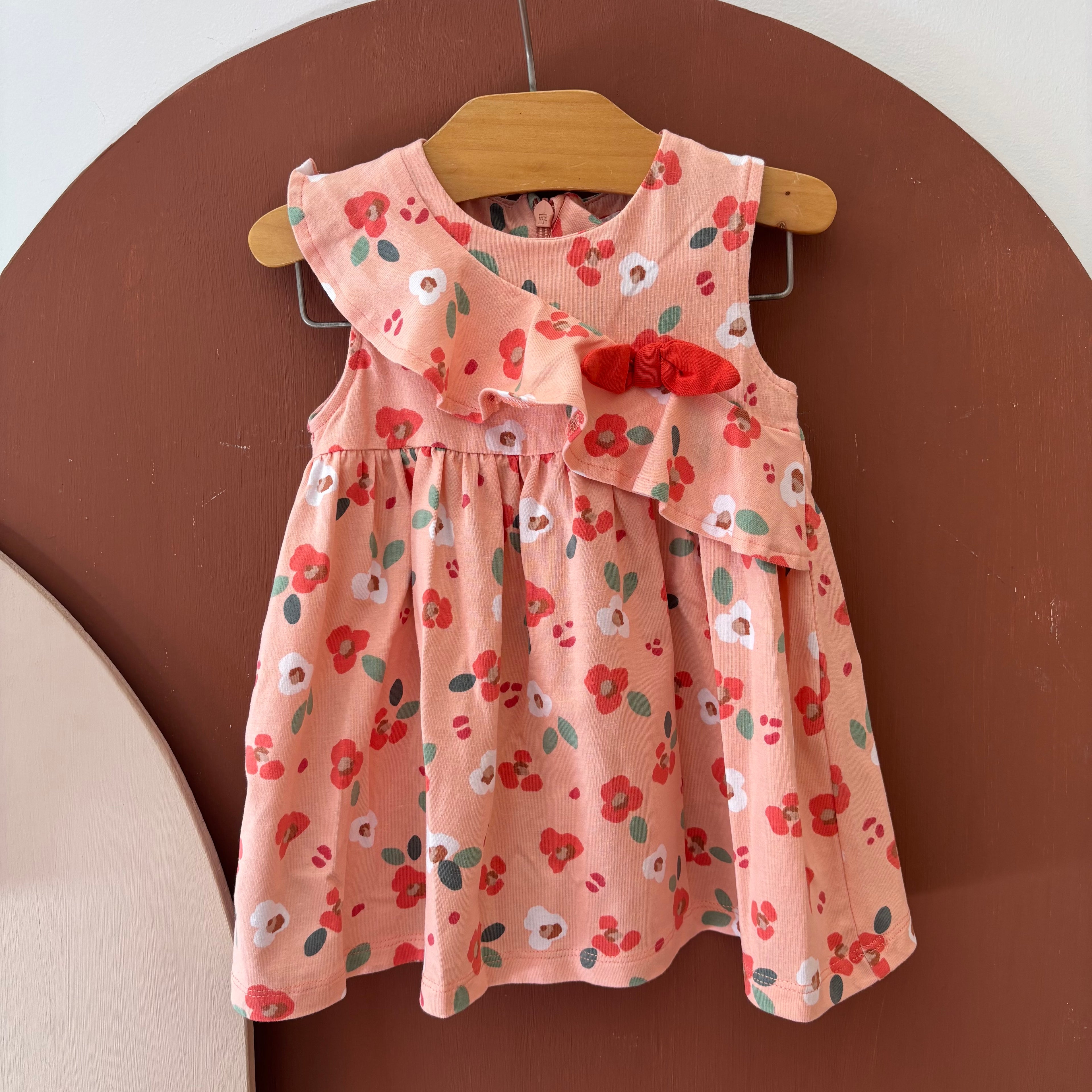 Robe À Fleurs - Mayoral - 6/9 mois