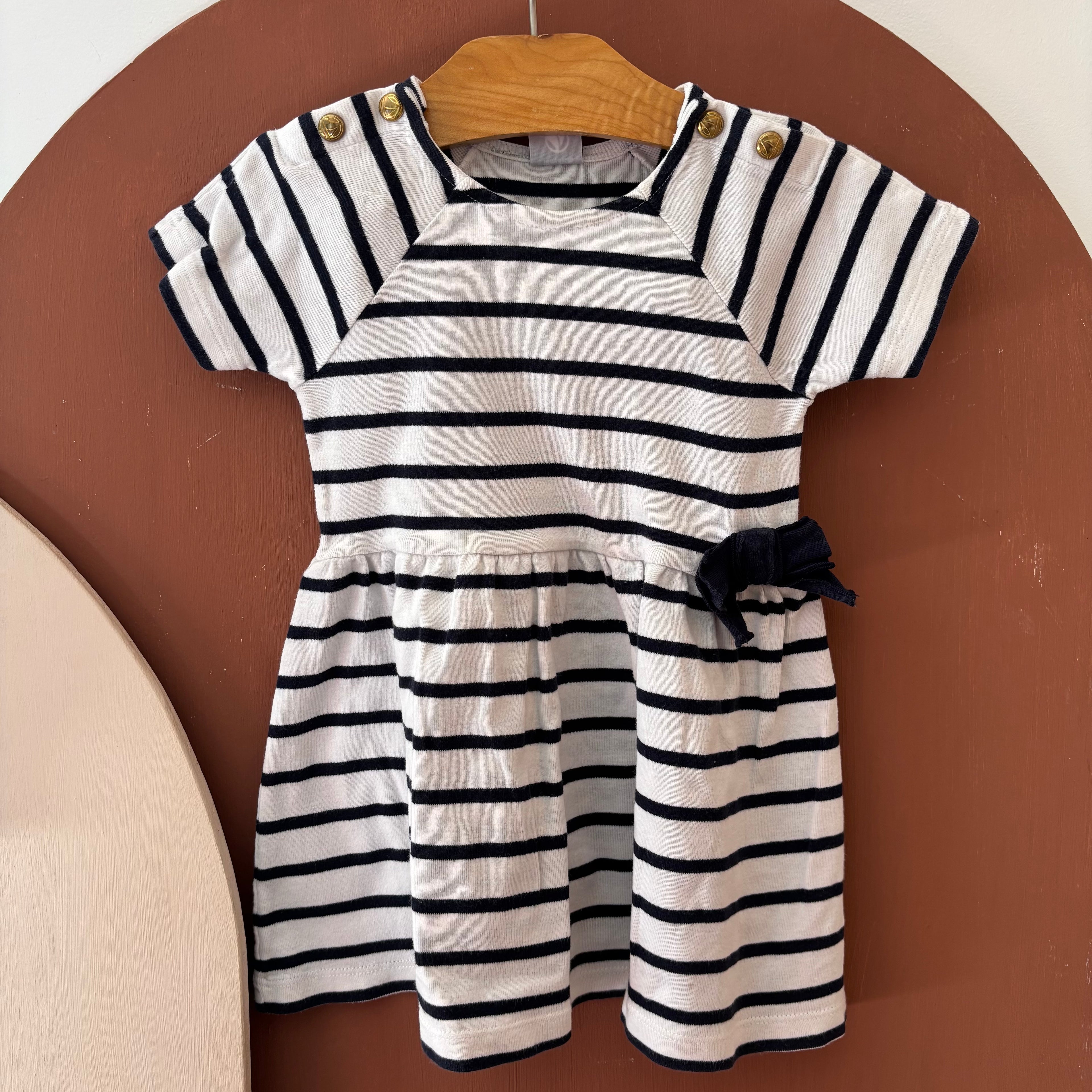 Robe Marinière - Petit Bateau - 18 mois