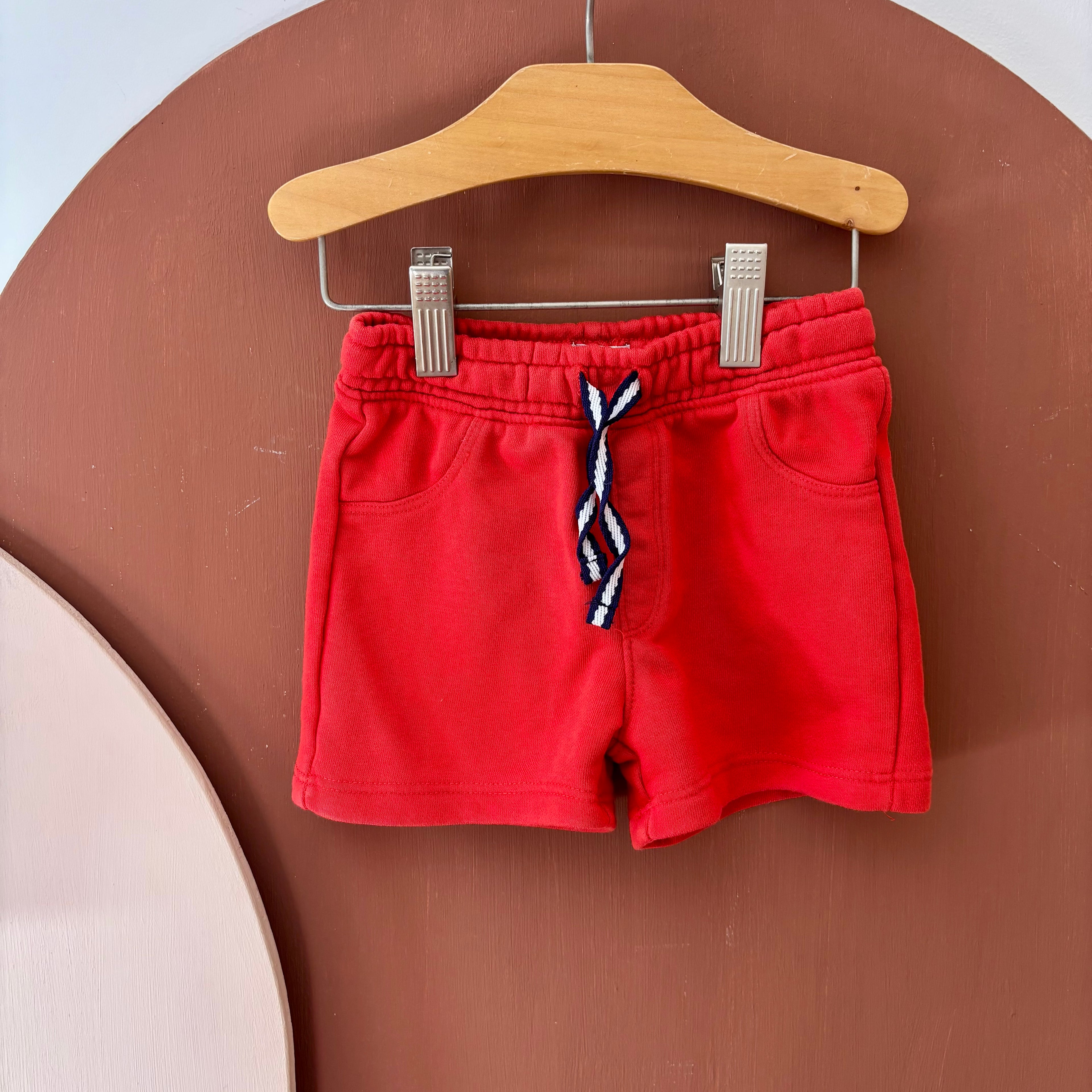 Short Rouge - Pat & Ripaton - 18 mois
