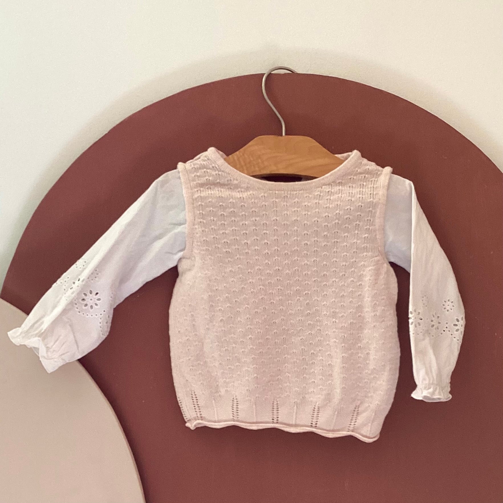 Pull Manches Longues Blouse - Kiabi - 9 mois