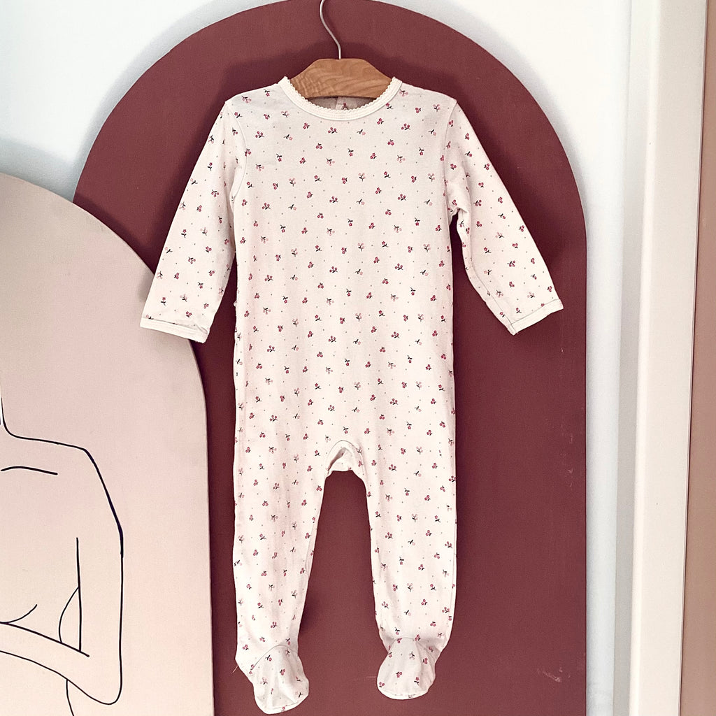 Pyjama À Motif Fleur - Kiabi - 18 mois