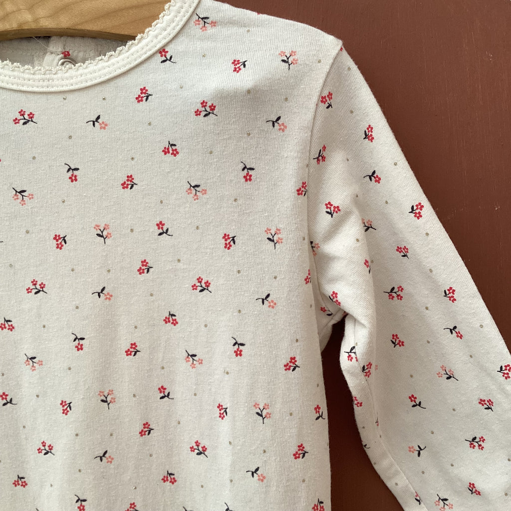 Pyjama À Motif Fleur - Kiabi - 18 mois