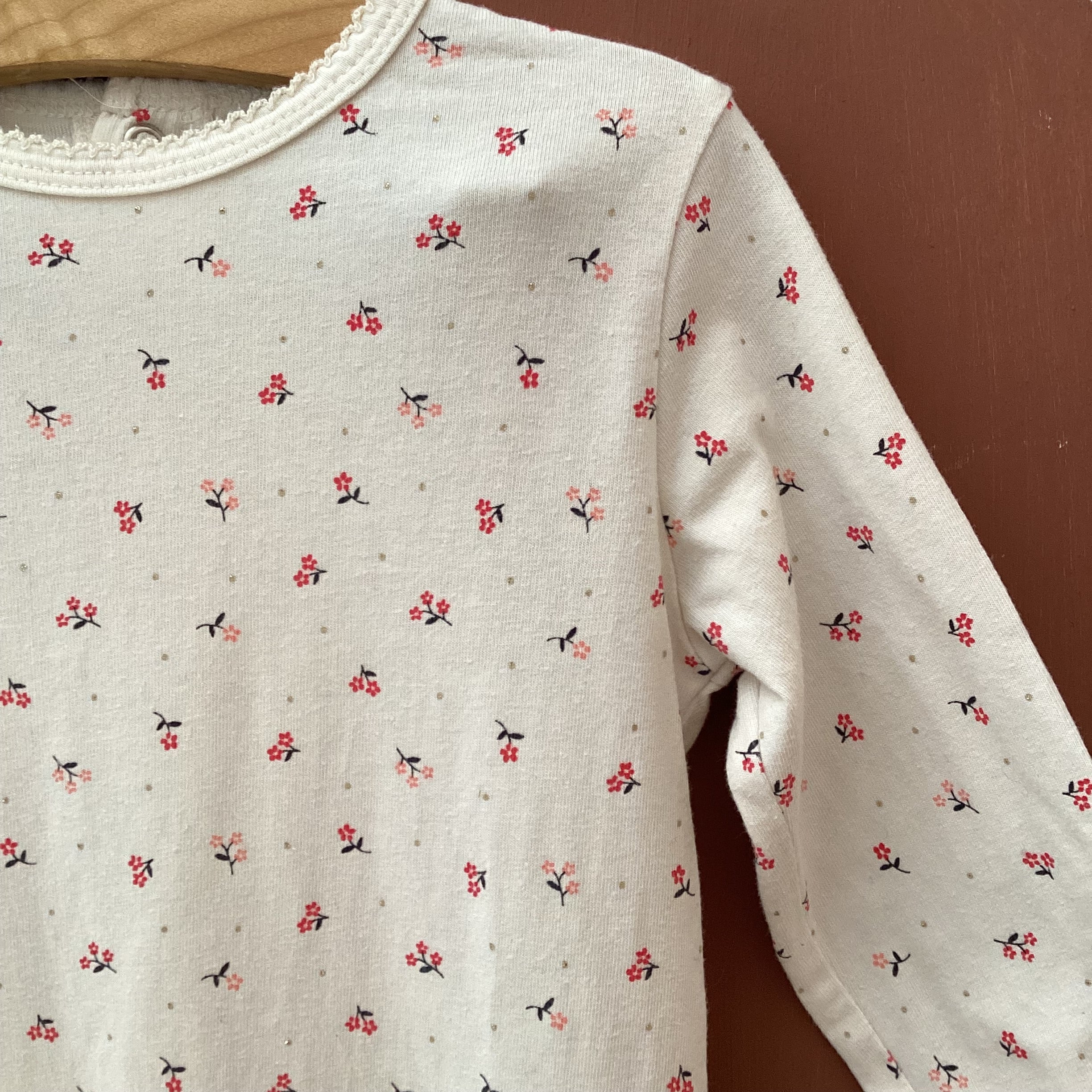 Pyjama À Motif Fleur - Kiabi - 18 mois