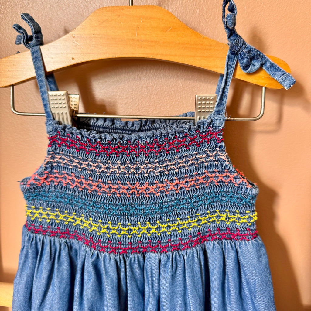 Robe Effet Jean - Primark - 6/9 mois