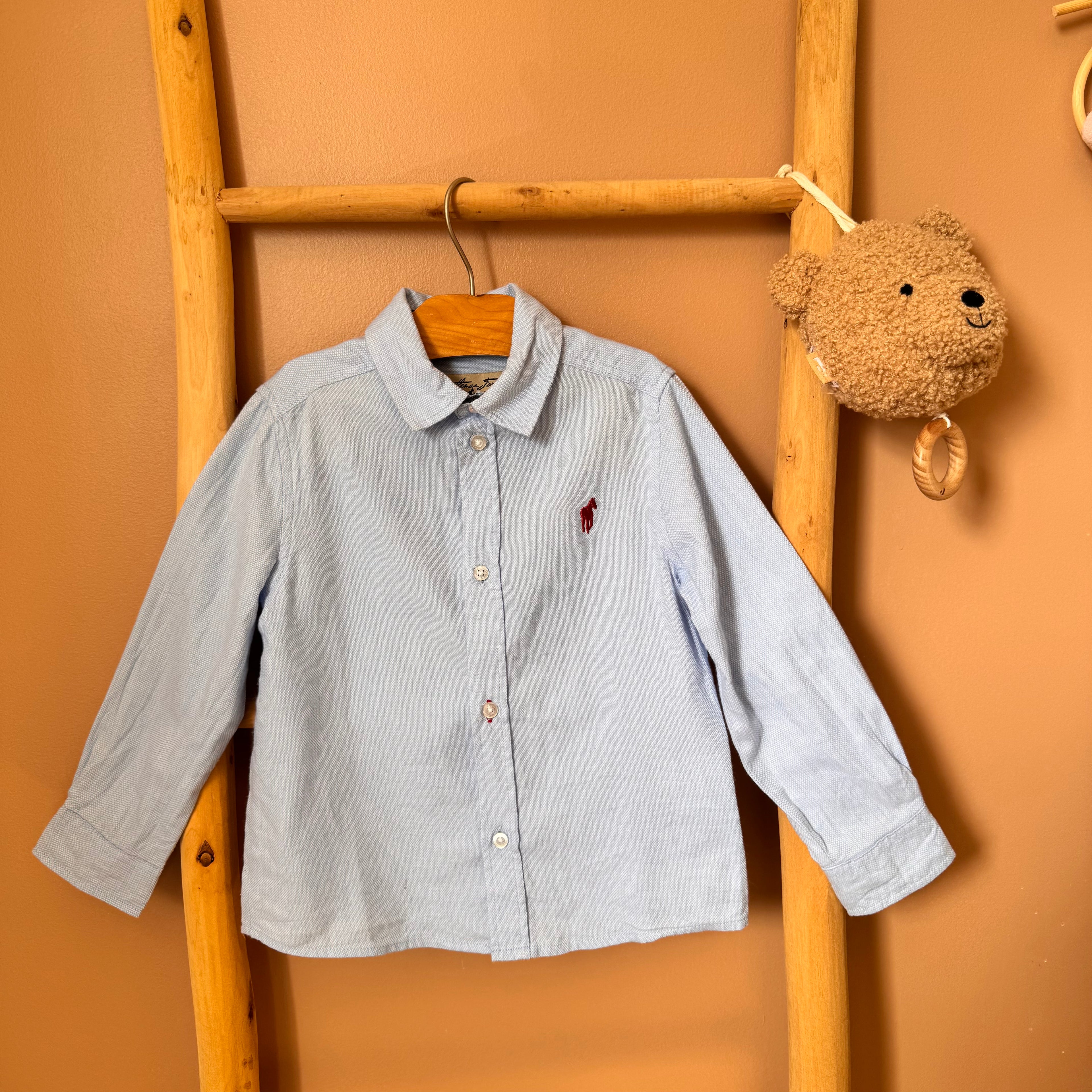 Chemise À Manches Longues - Ralph Lauren - 5 ans