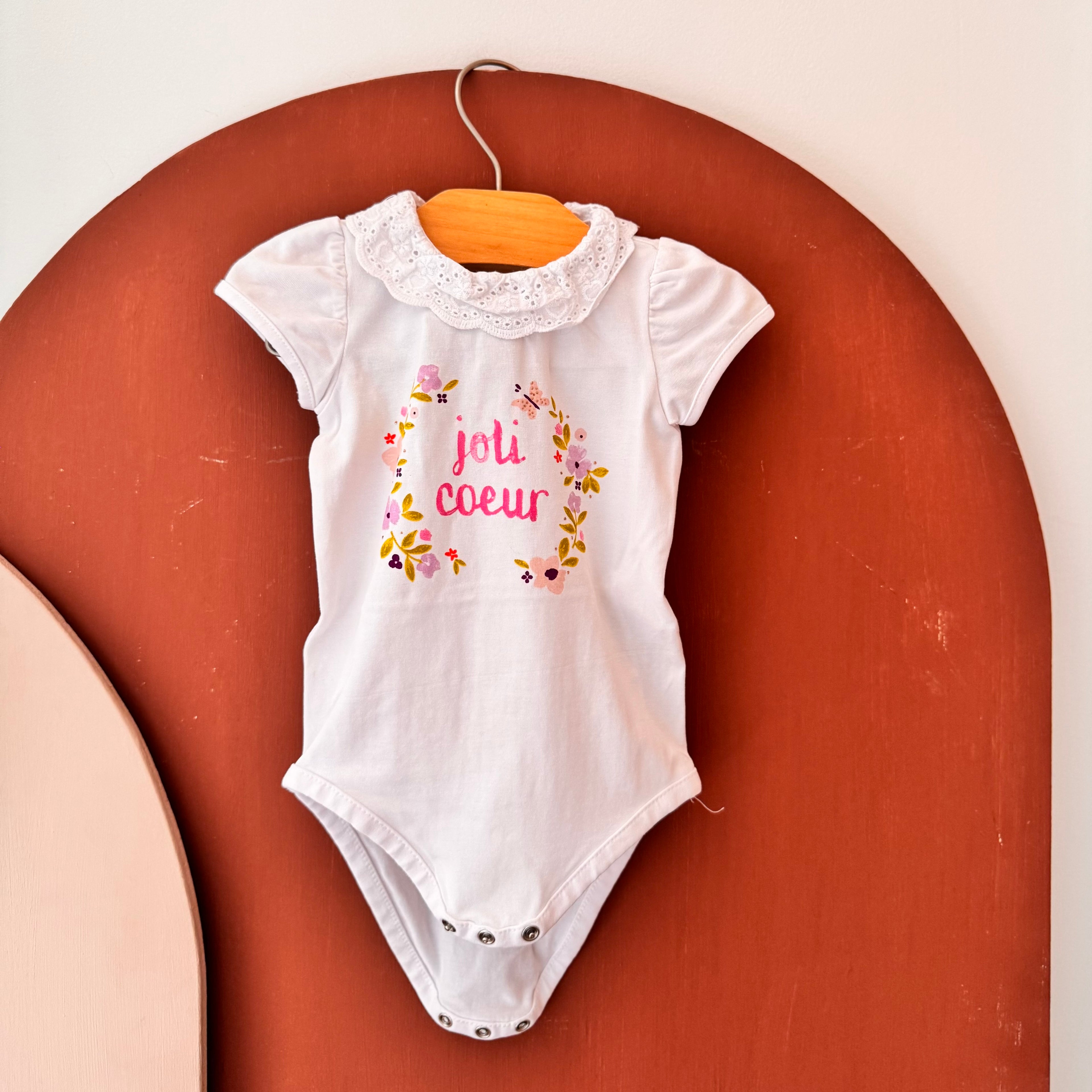 Body À Col Volanté - Du Pareil Au Même - 6 mois