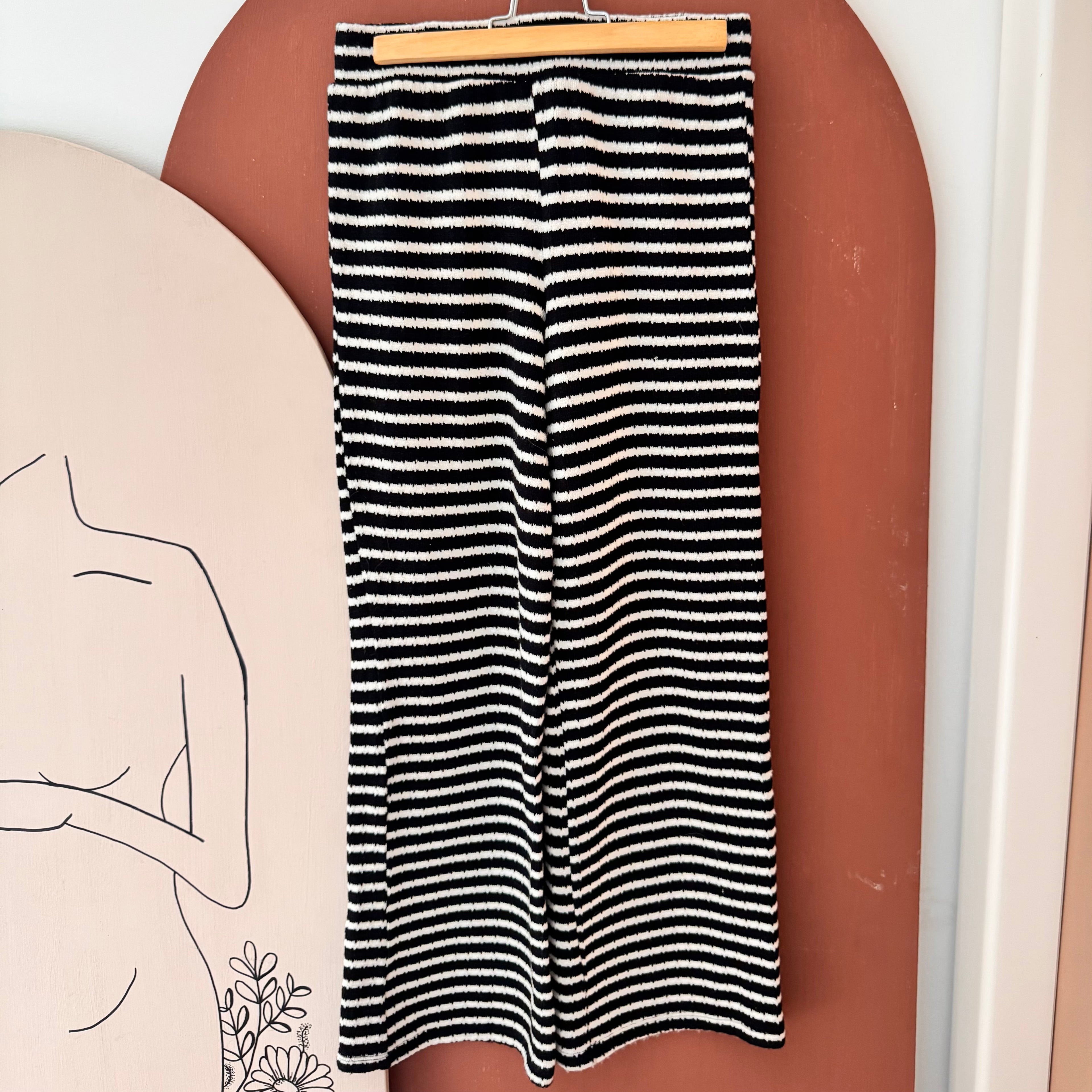 Pantalon Fluide À Rayures - Kiabi - 10 ans
