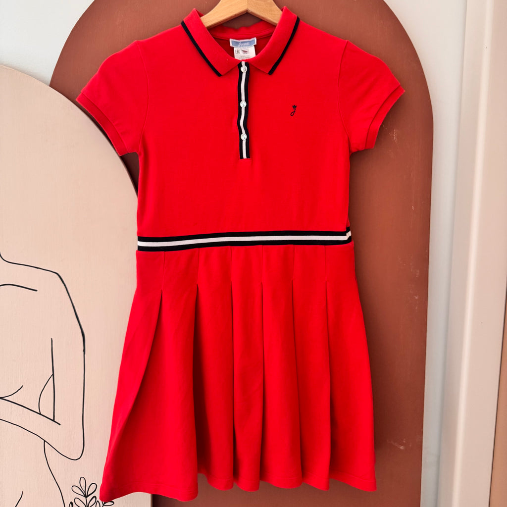 Robe Rouge - Jacadi - 10 ans