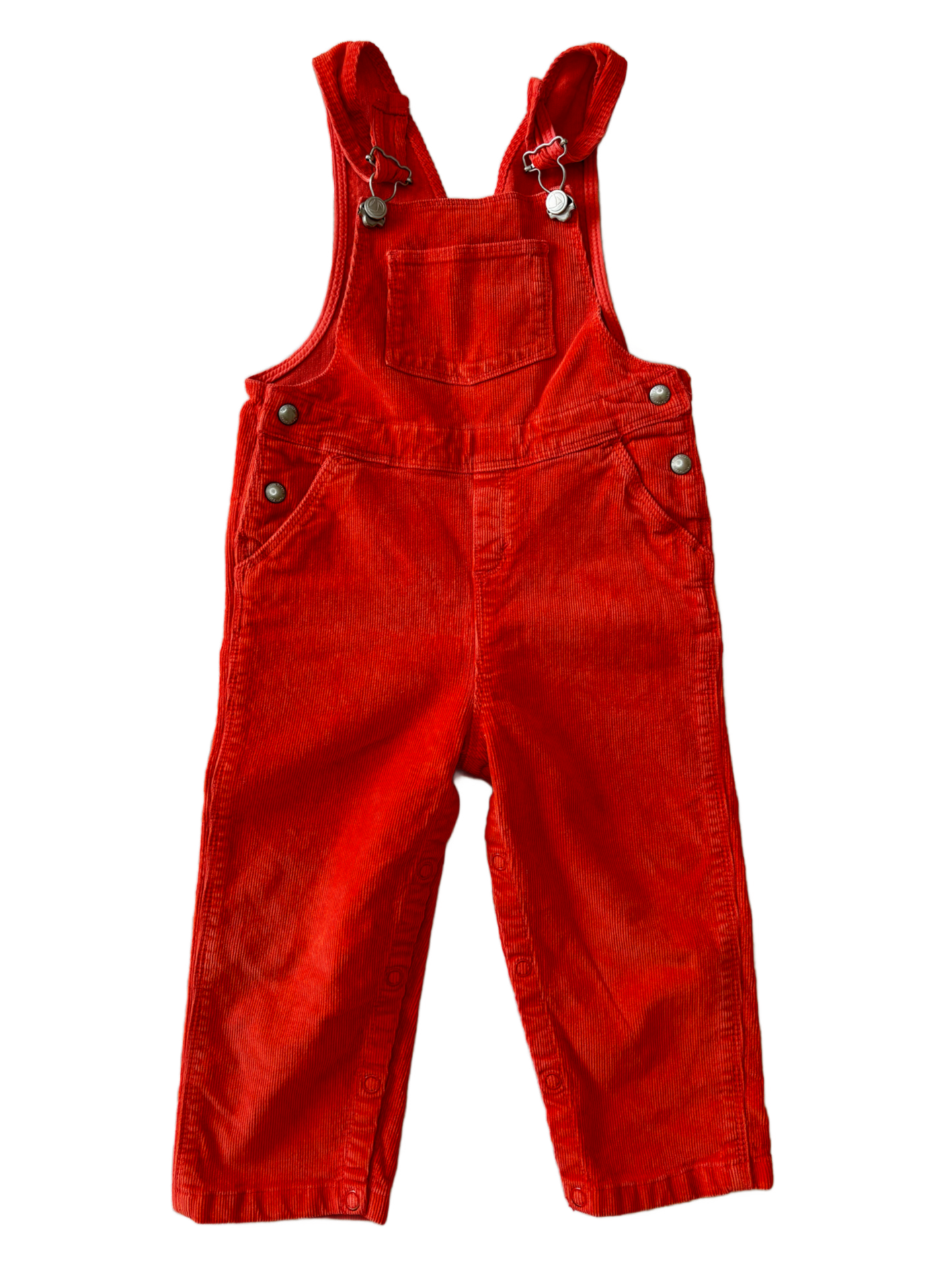 Salopette Rouge - Petit Bateau - 18 mois