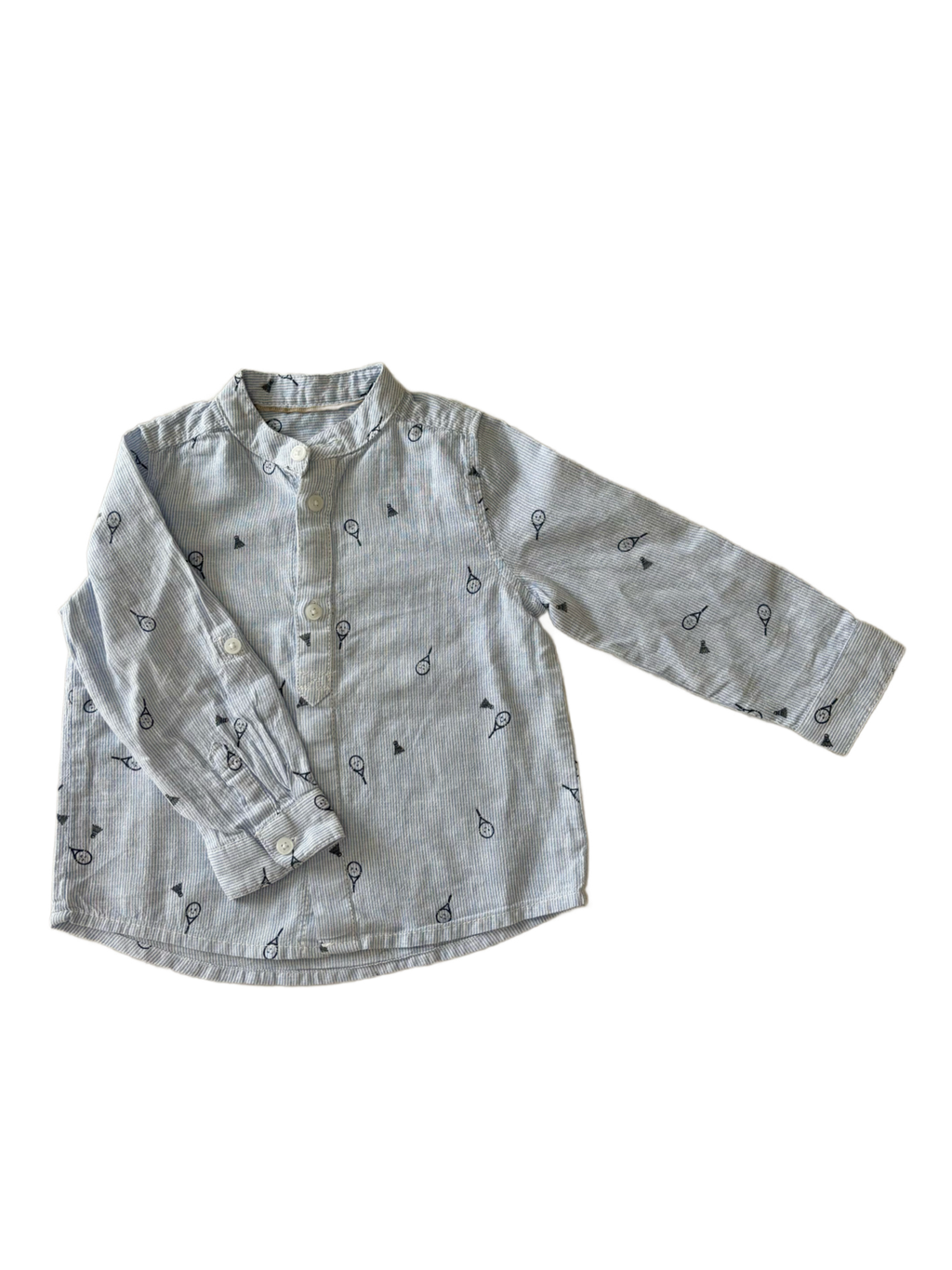 Chemise Rayée Bleue - Inextenso - 18 mois