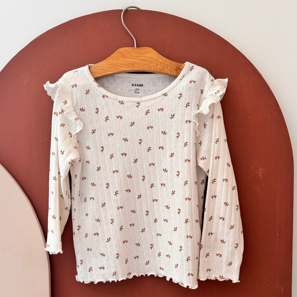 T-Shirt Manches Longues À Motifs - Kiabi - 3 ans