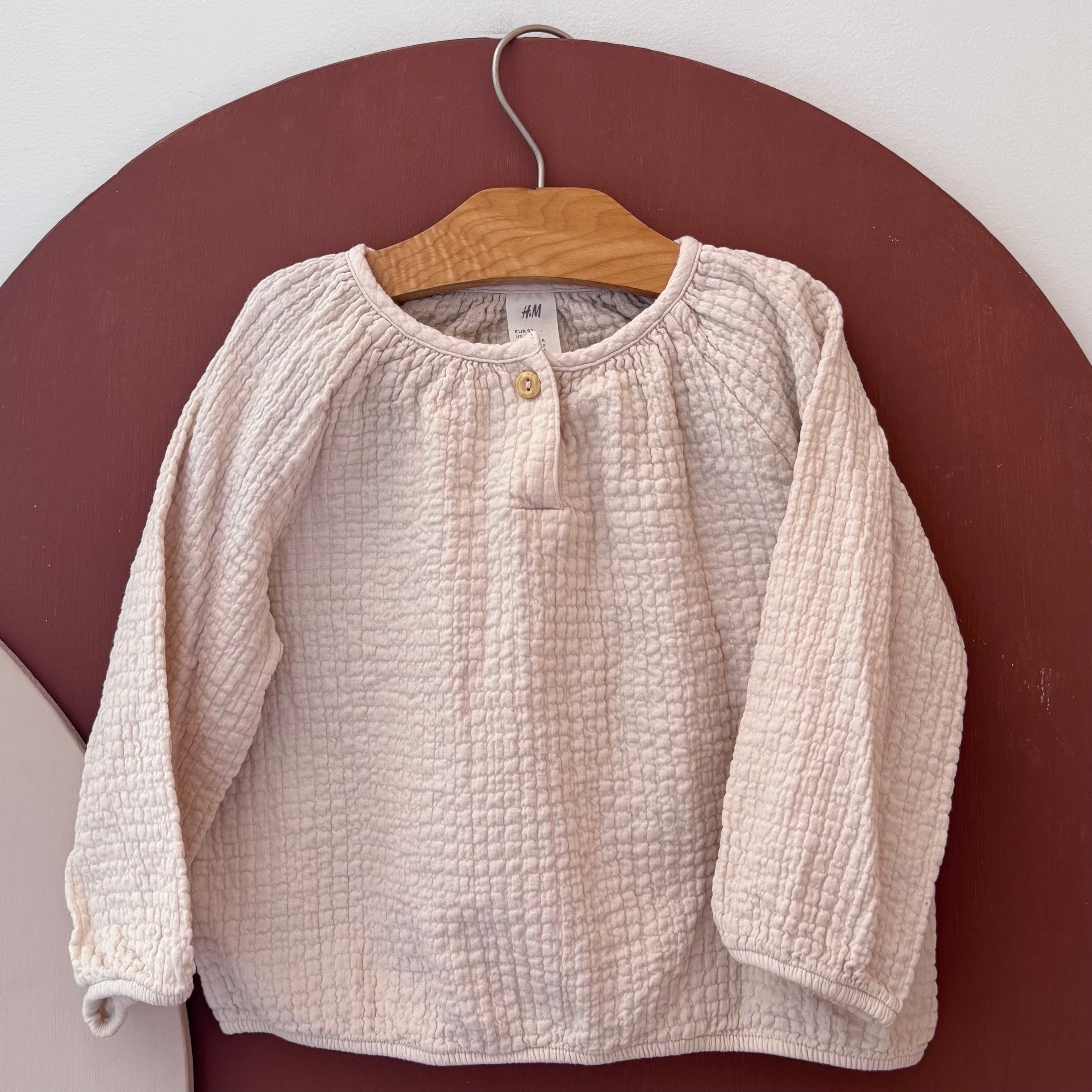Blouse Manches Longues - H&M - 1/2 ans