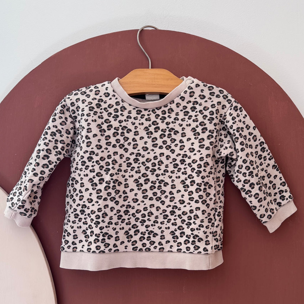 Sweat À motif Léopard - H&M - 9 mois
