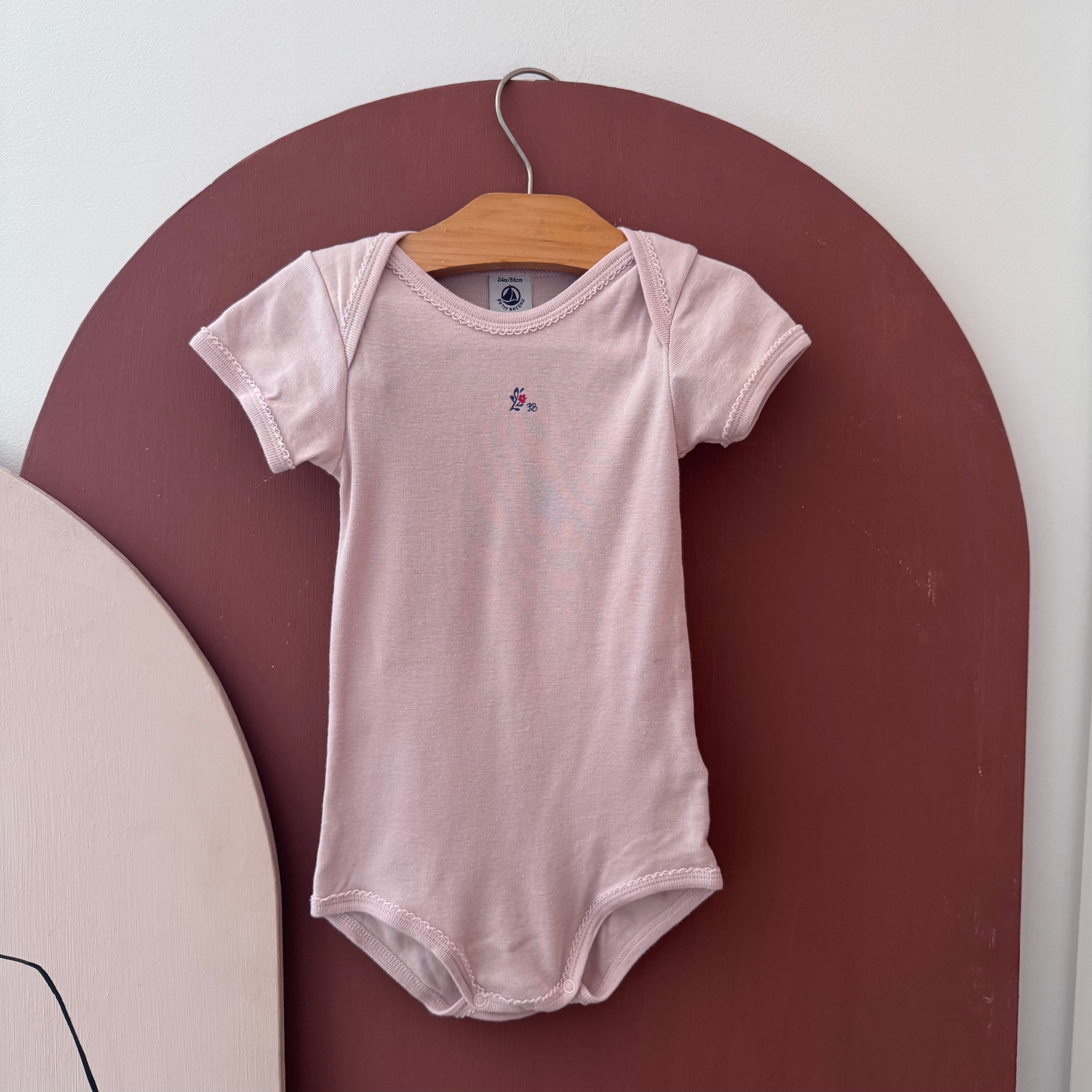 Body À Manches Courtes - Petit Bateau - 24 mois