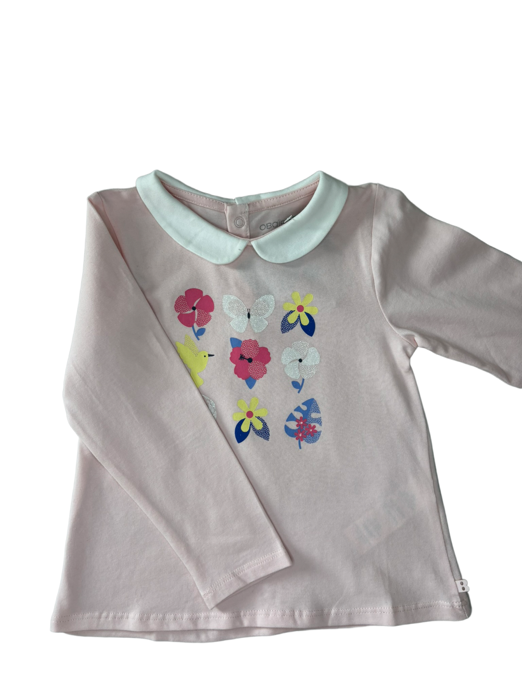 T-Shirt Rose - Obaïbi - 23 mois