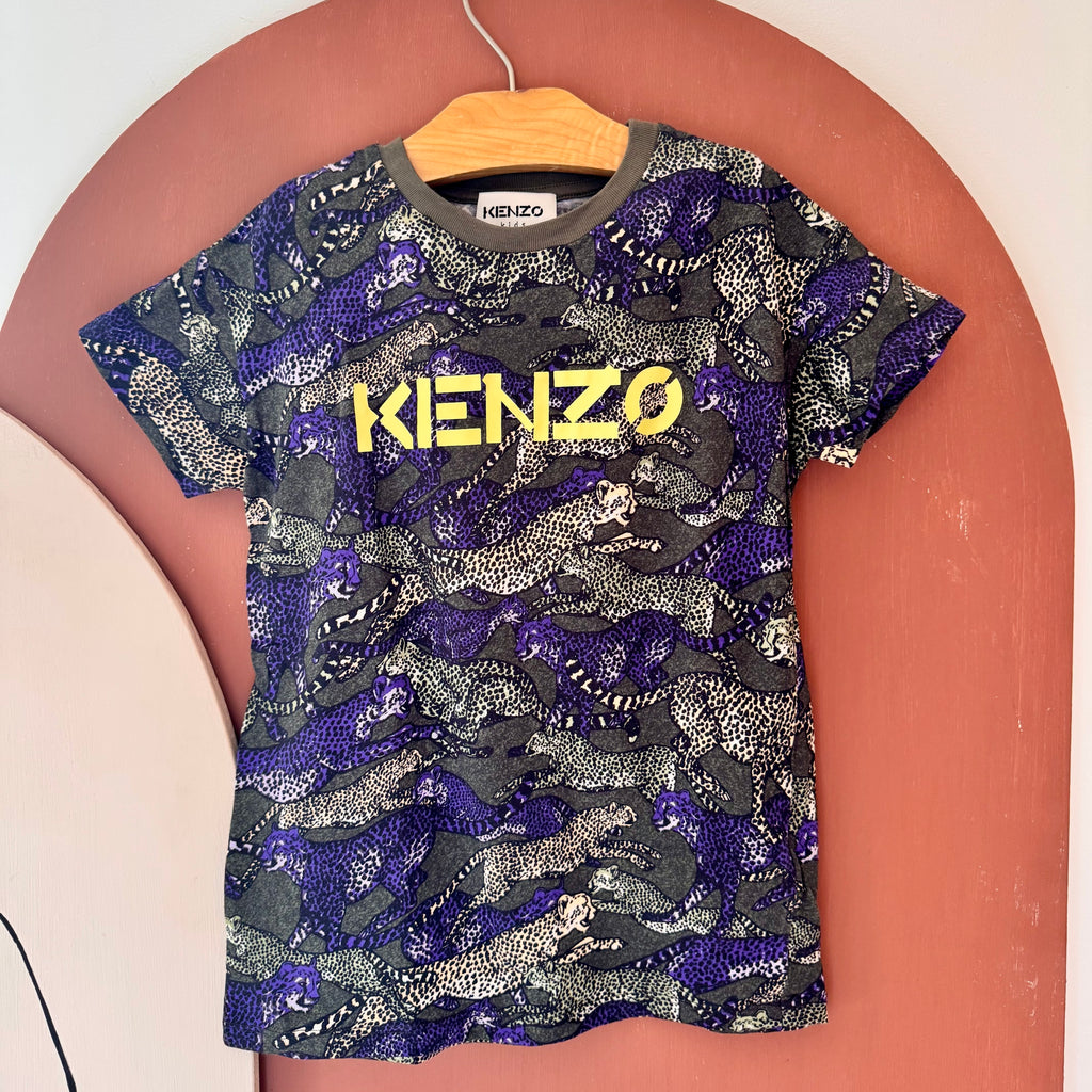 T-Shirt Manches Courtes Motif animal - Kenzo - 6 ans