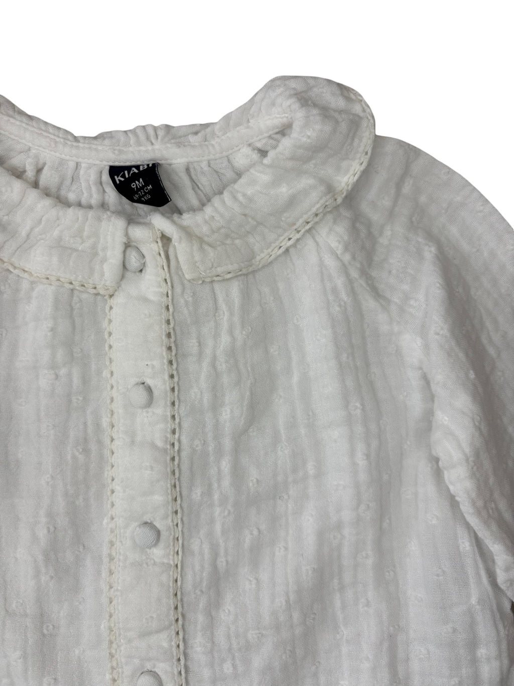 Chemise Blanche - Kiabi - 9 mois
