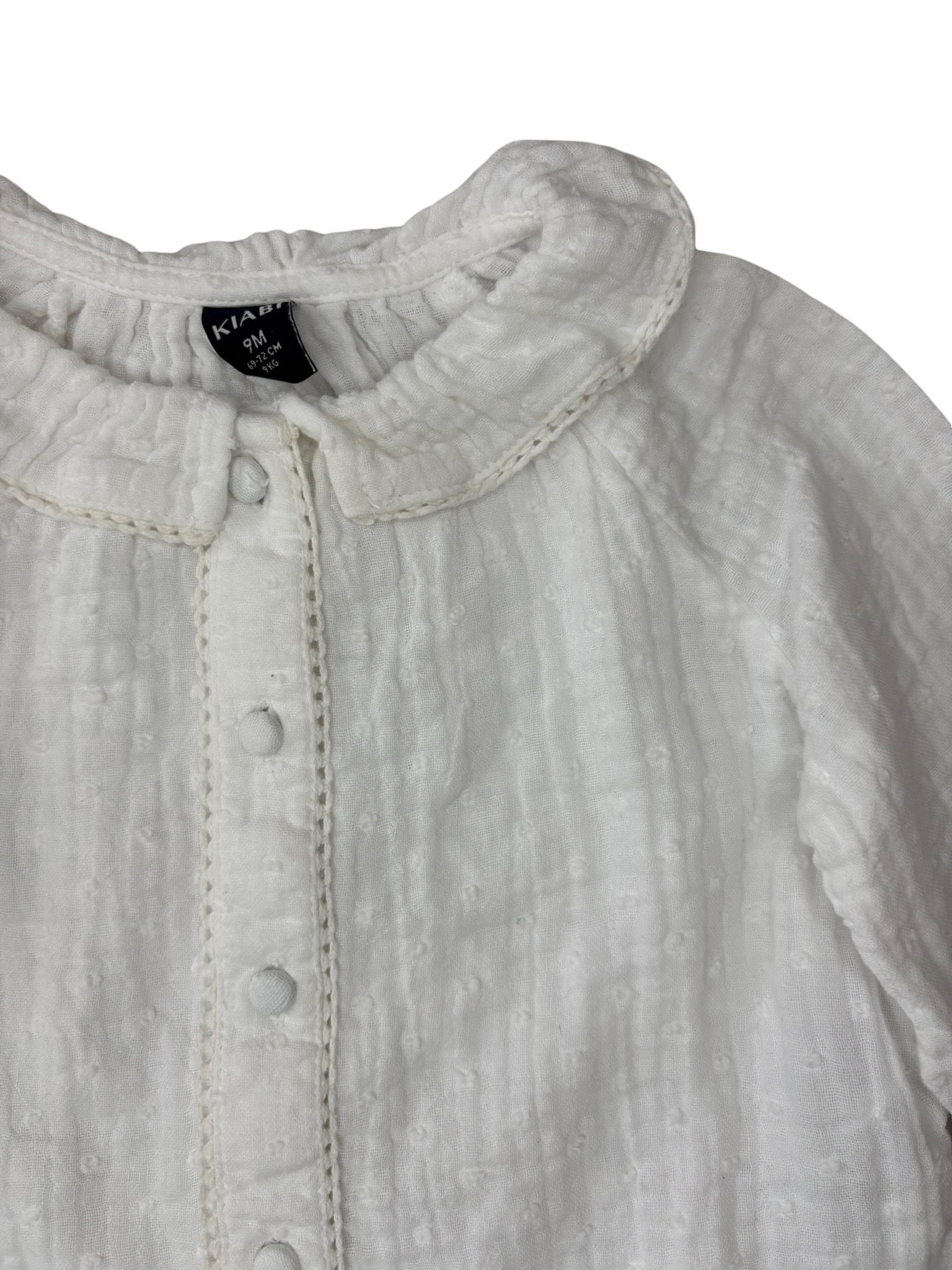 Chemise Blanche - Kiabi - 9 mois
